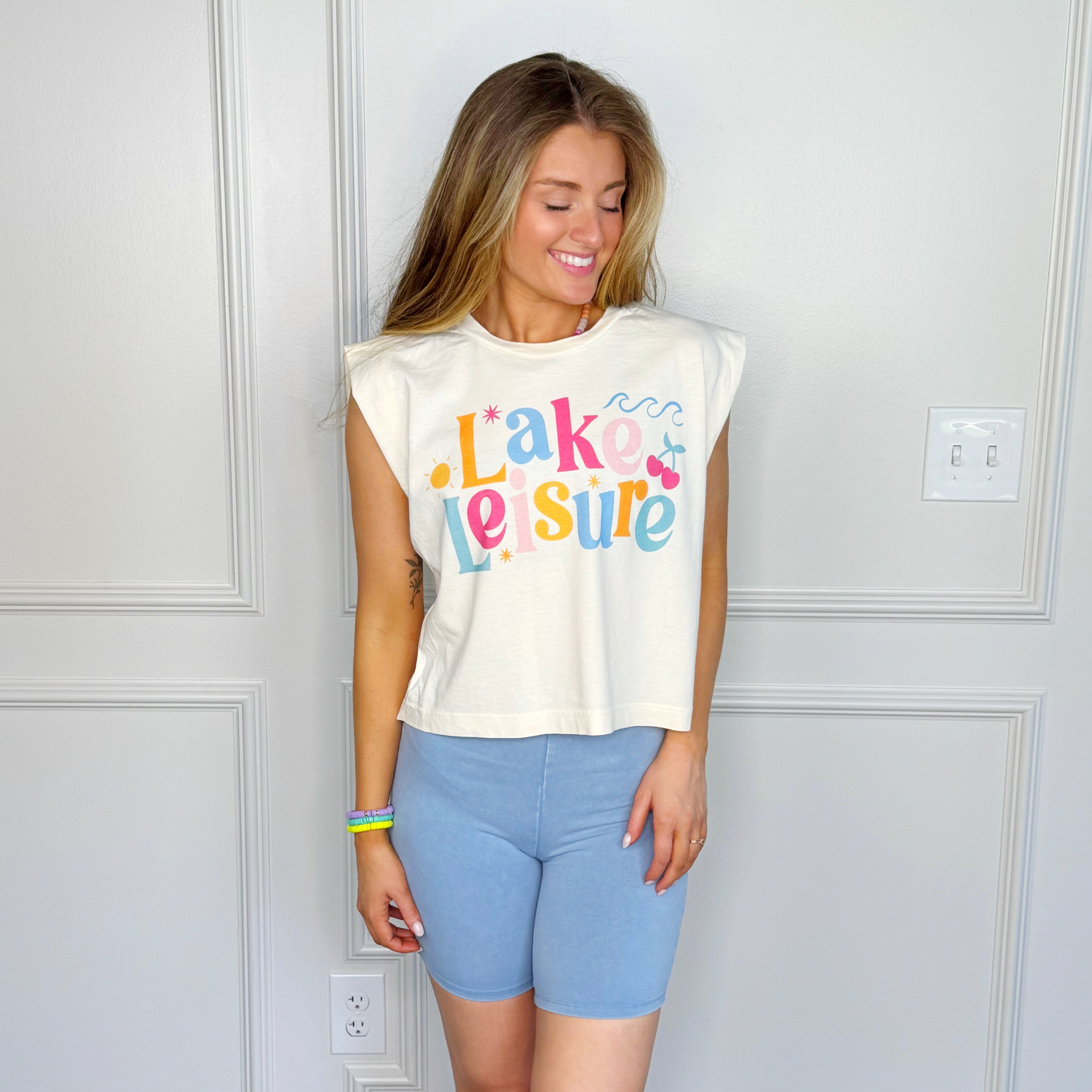 Lake Leisure Muscle Tee