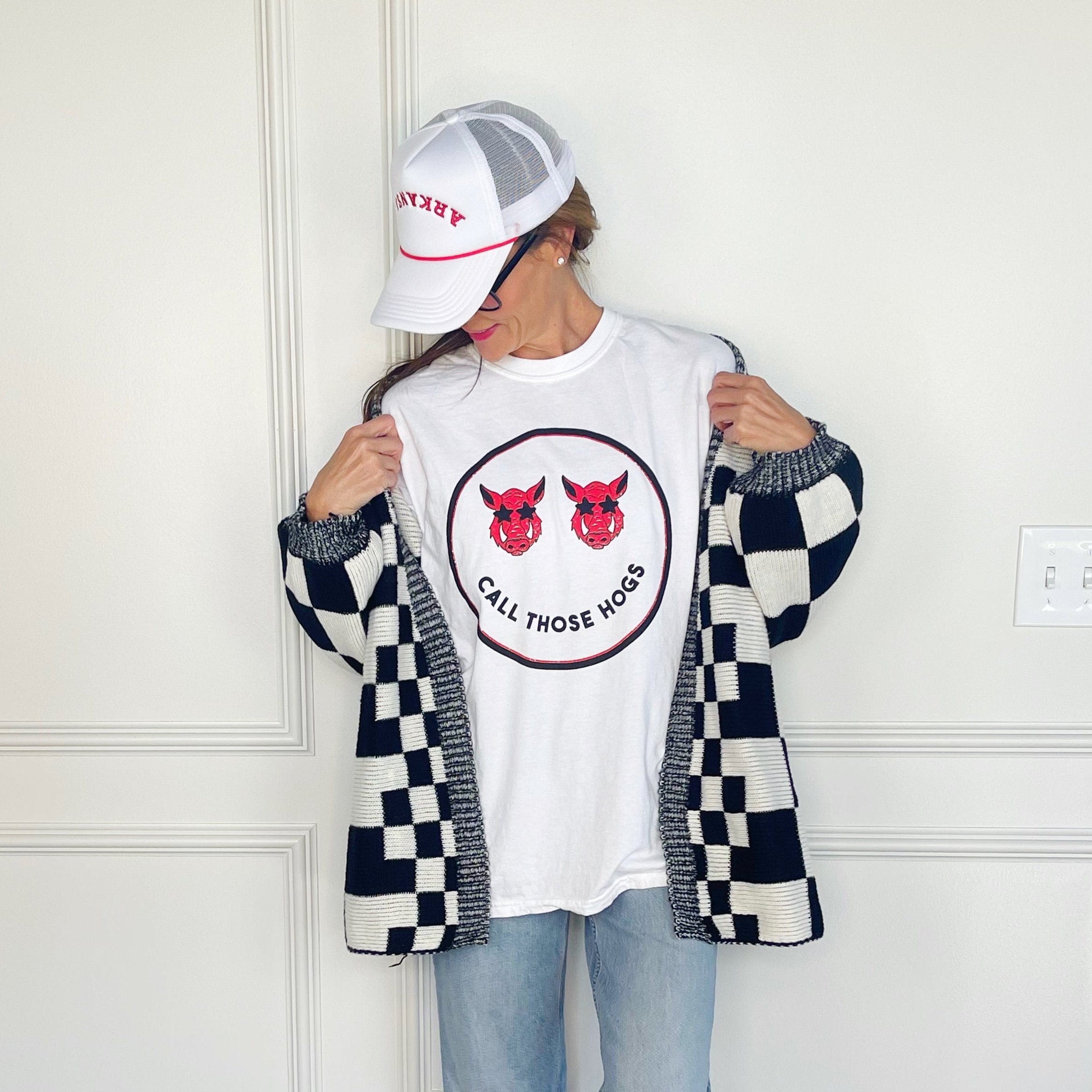 Pig Smiley Comfort Color Tee