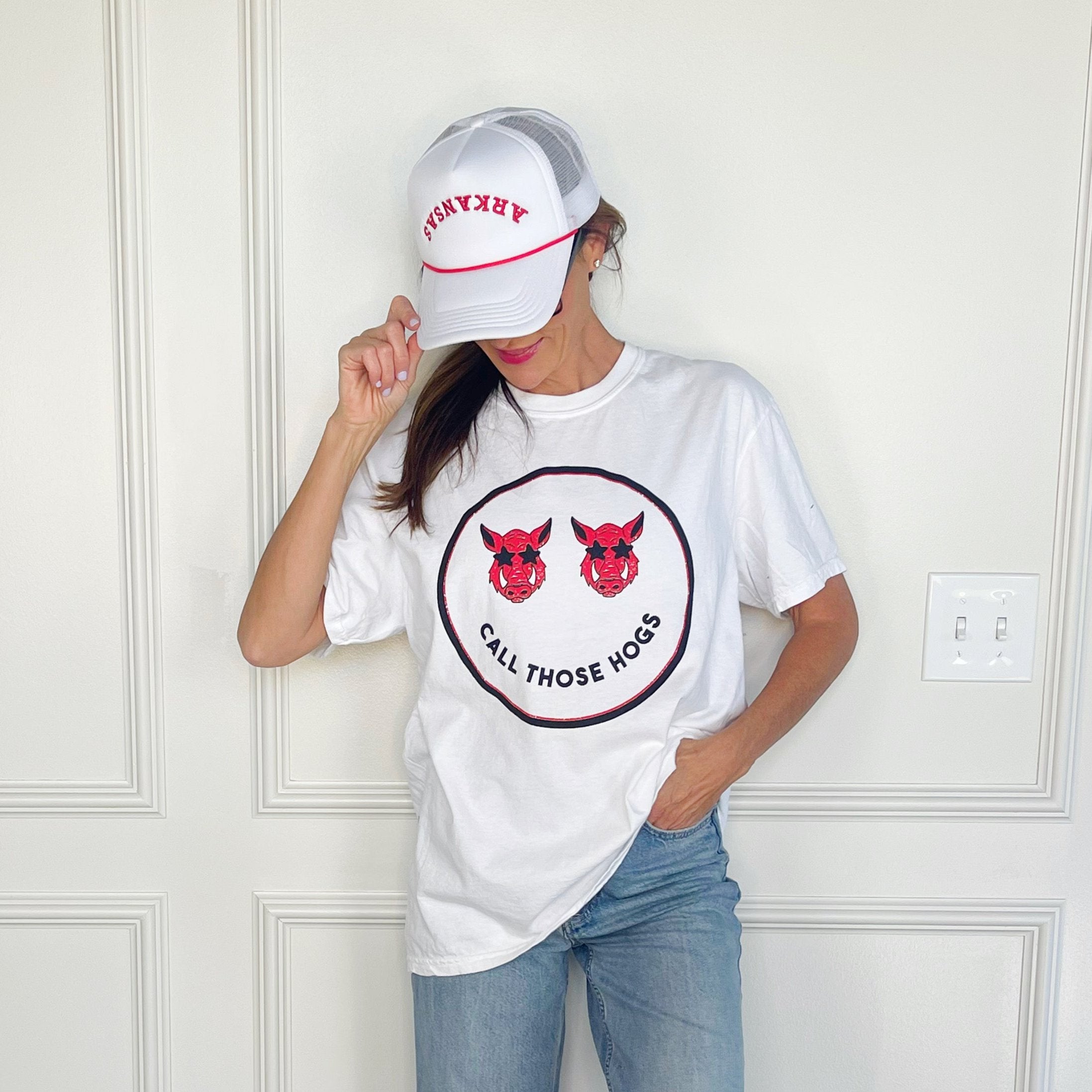 Pig Smiley Comfort Color Tee