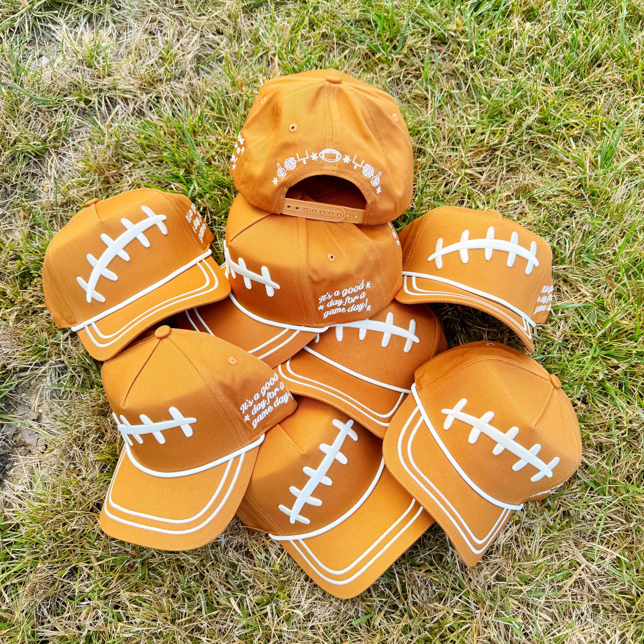 CLE FOOTBALL LEATHER PATCH HAT main image 0