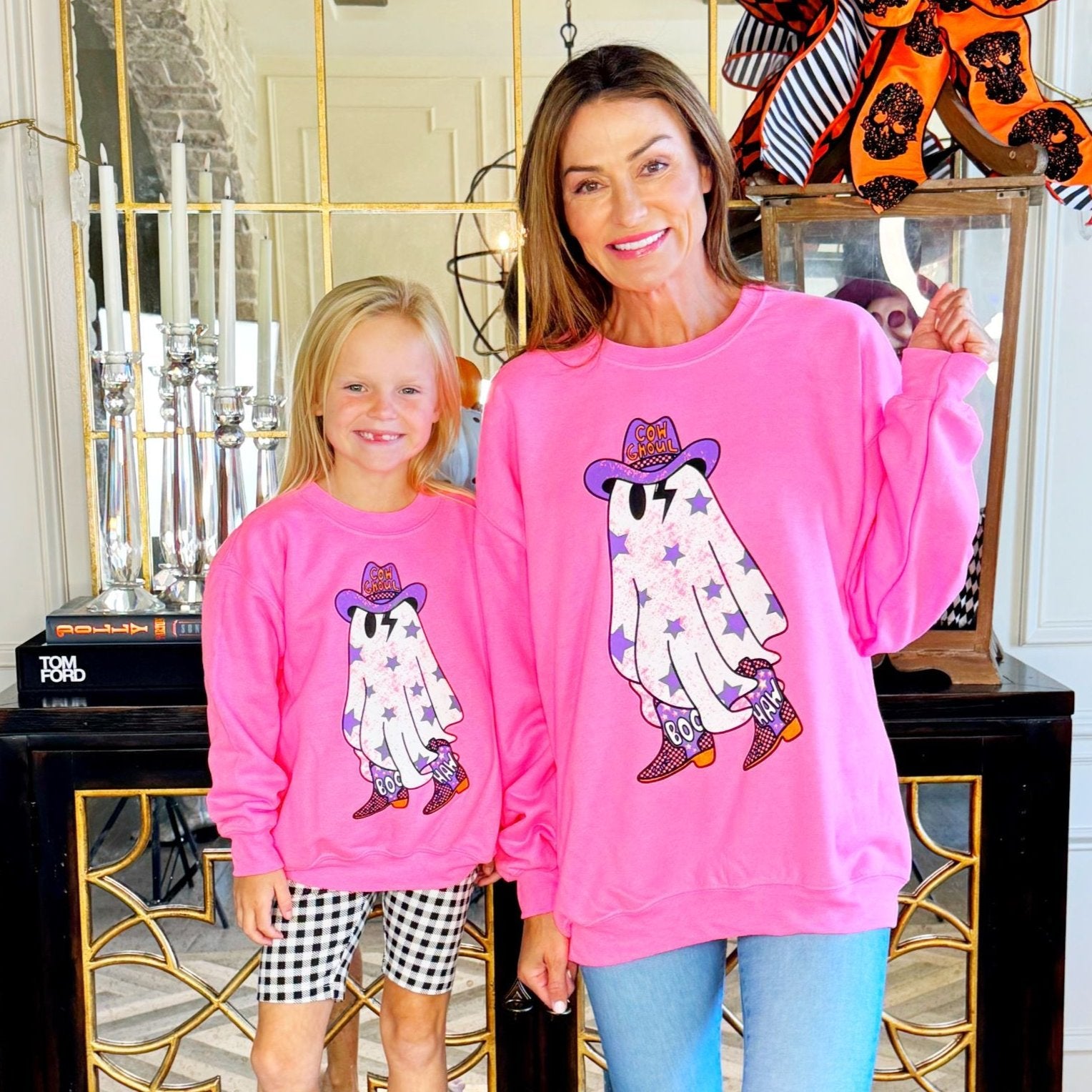 Cow Ghoul Ghost Youth & Adult Sweatshirt