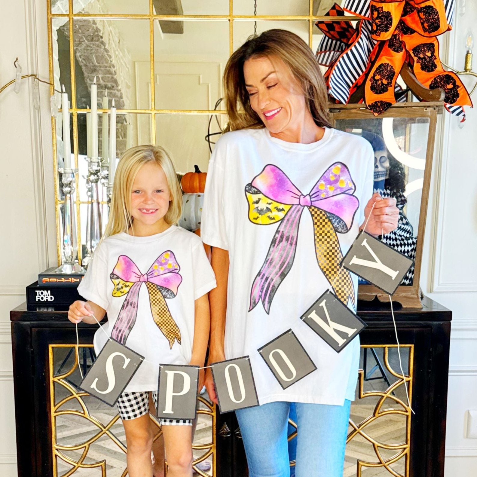 Halloween Bow Youth & Adult Tee