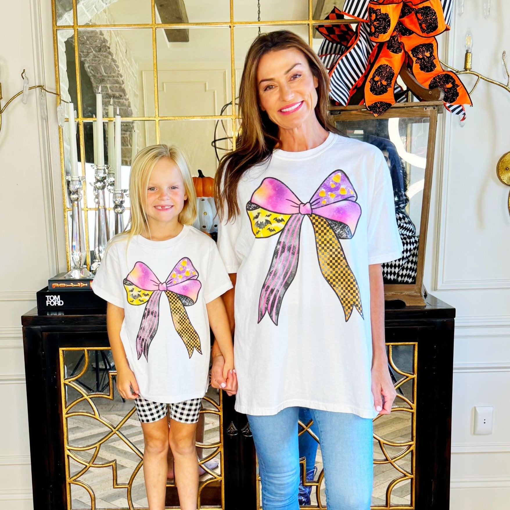 Halloween Bow Youth & Adult Tee