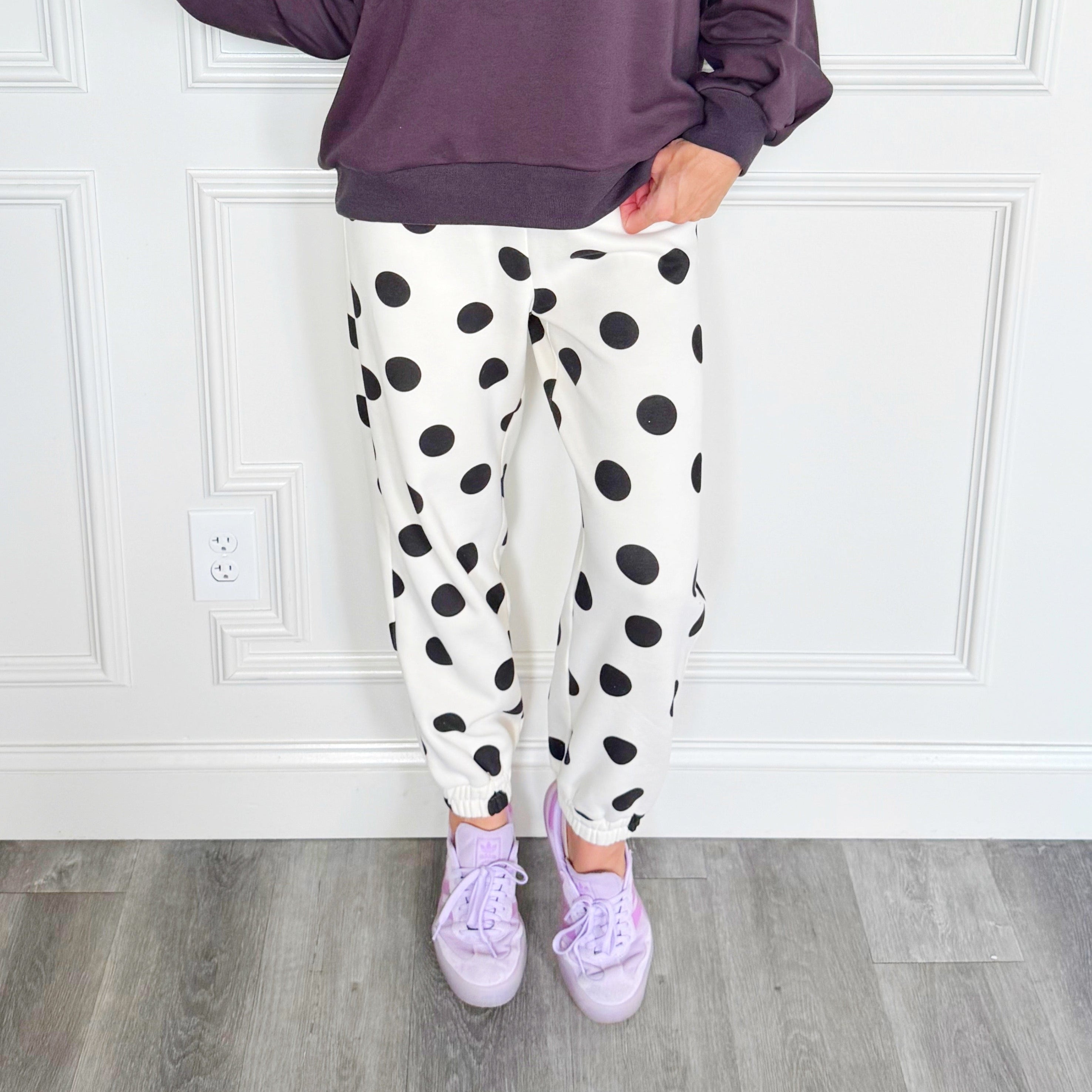 Polka Dot Sweatpants - Pre Order!