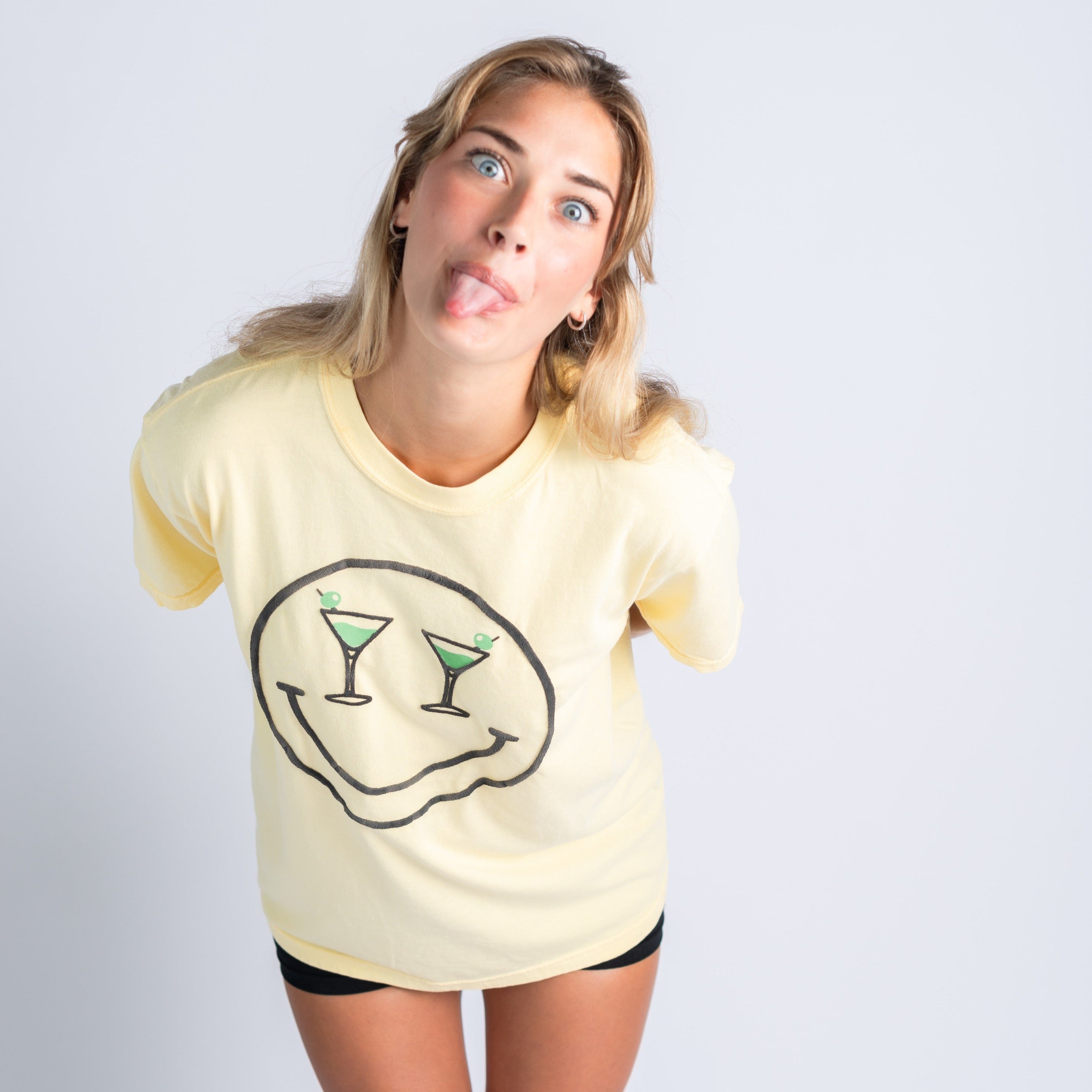 Puff Smiley Martini Tee