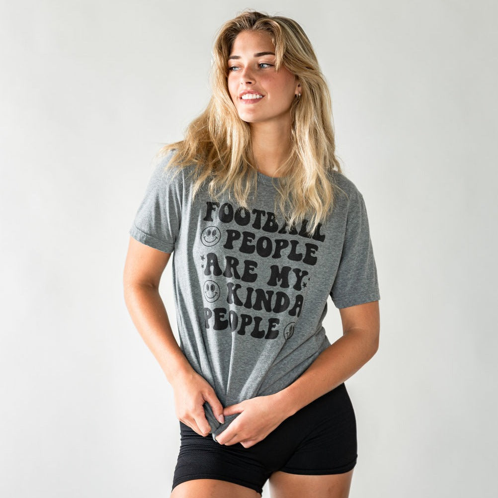 Football People Are My Kind of People Tee