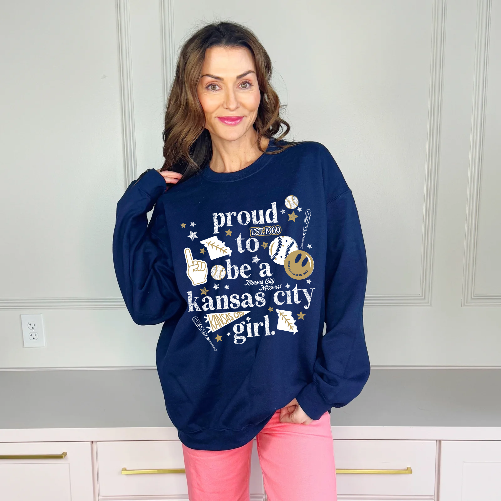 Proud To Be A Kansas City Girl Sweatshirt