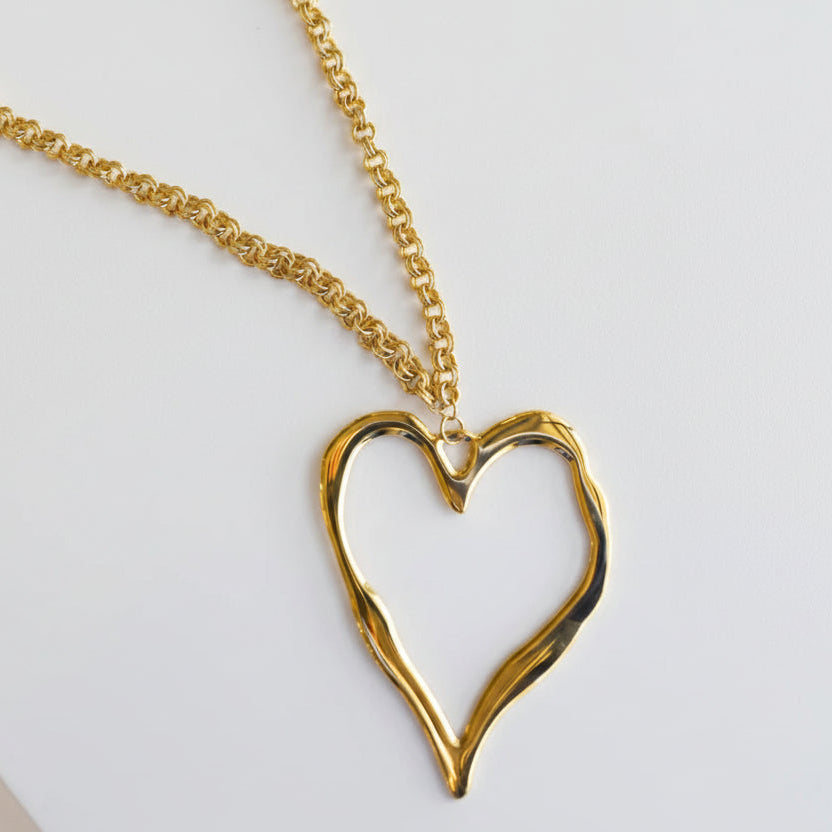 Heart Chunky Necklace