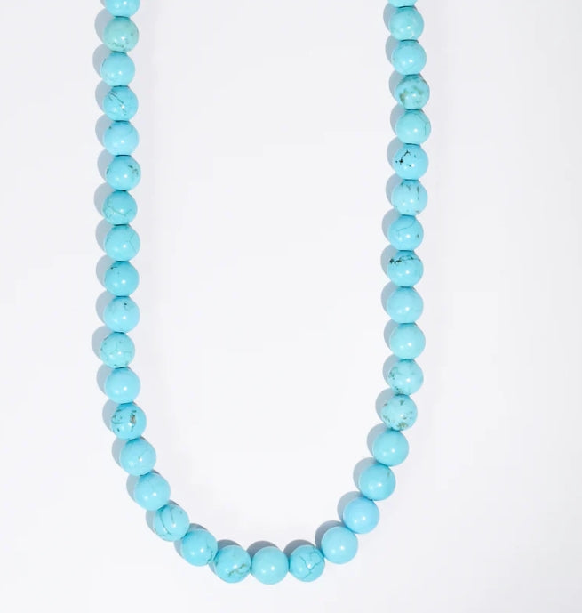 Blue Mood Gemstone Necklace
