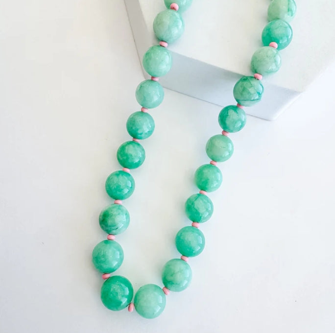 Turquoise Pop Necklace