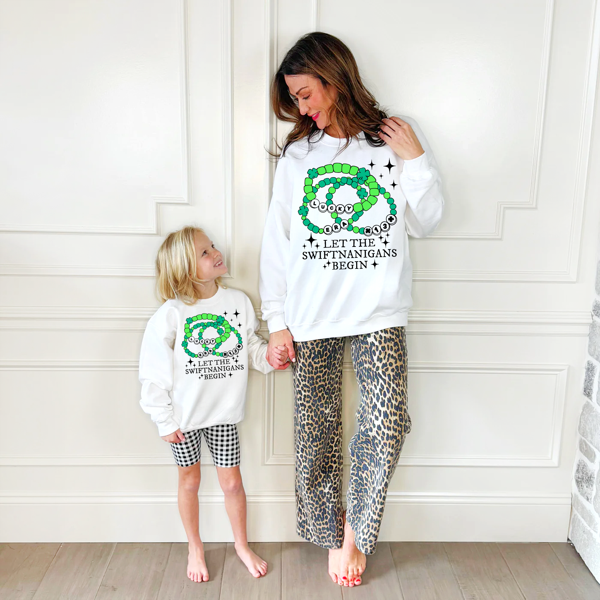 Swiftnanigans Youth & Adult St. Patrick's Day Sweatshirts