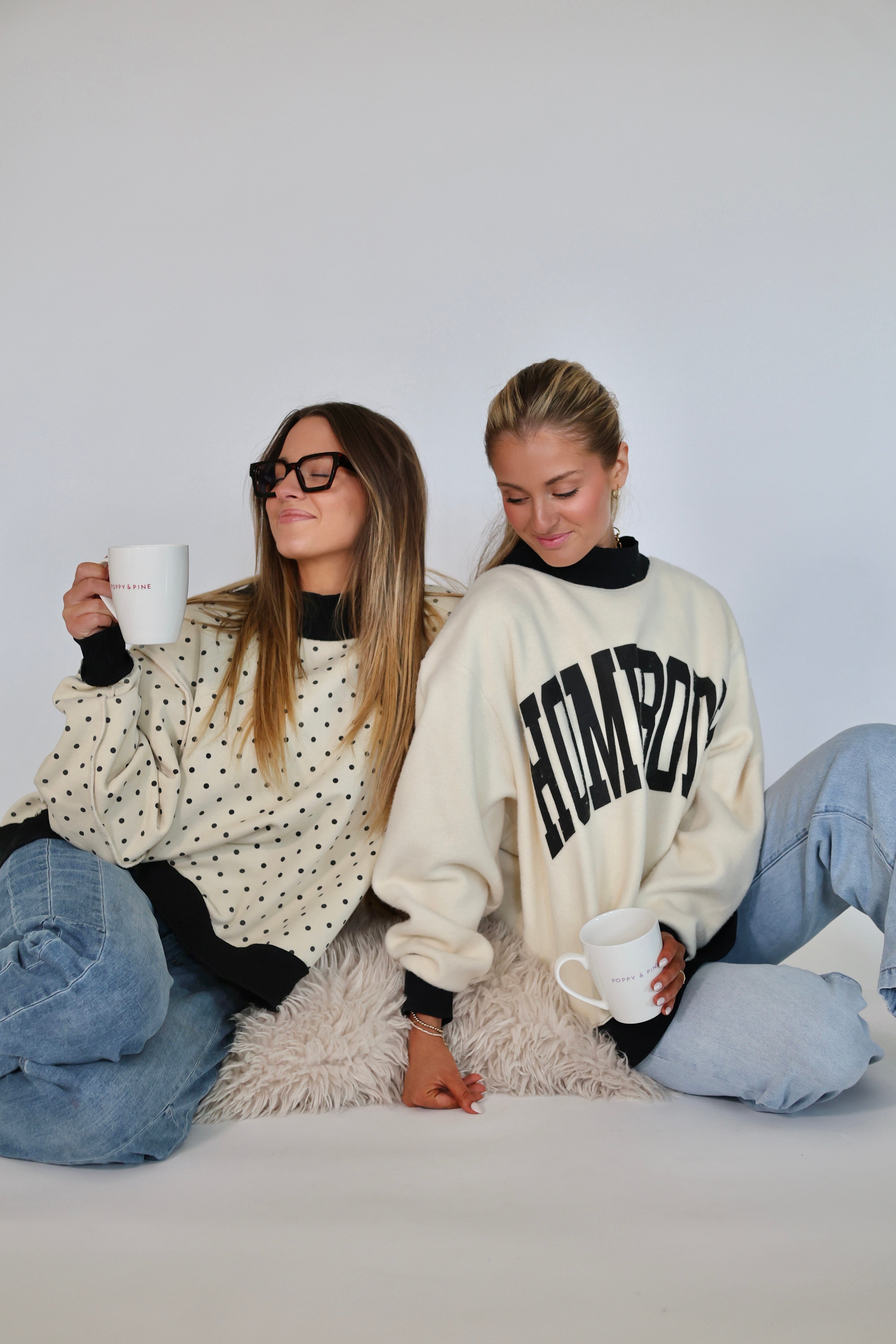 Homebody 2-Sided Mock Sweatshirt - Pre Order!