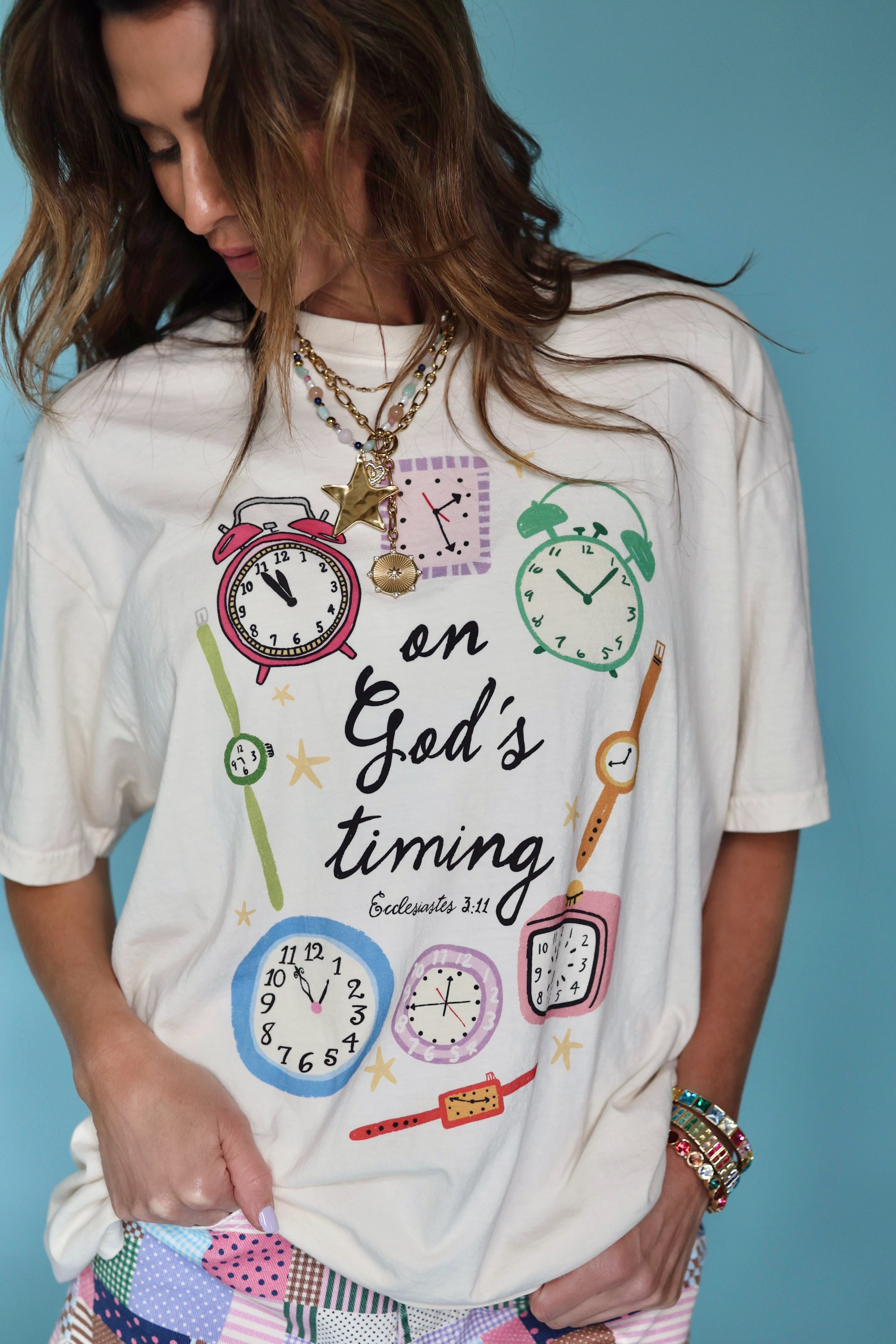 On God's Timing Tee