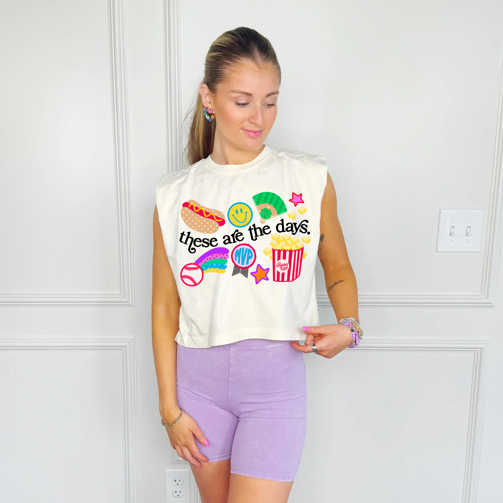 Baseball These are the Days Tank