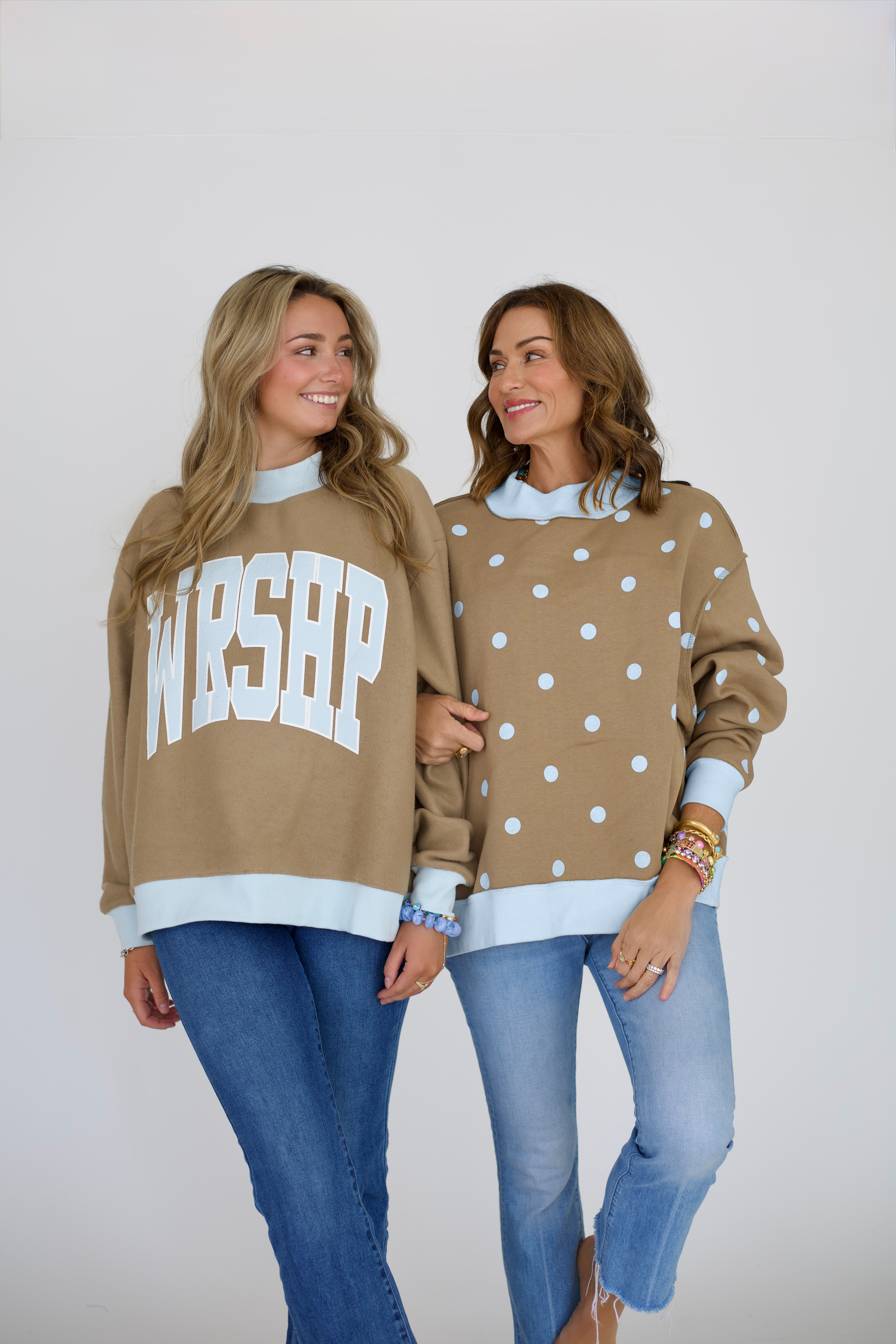 Made To WRSHP 2-Sided Mock Sweatshirt - PRE-SALE SHIP DATE 9/15*