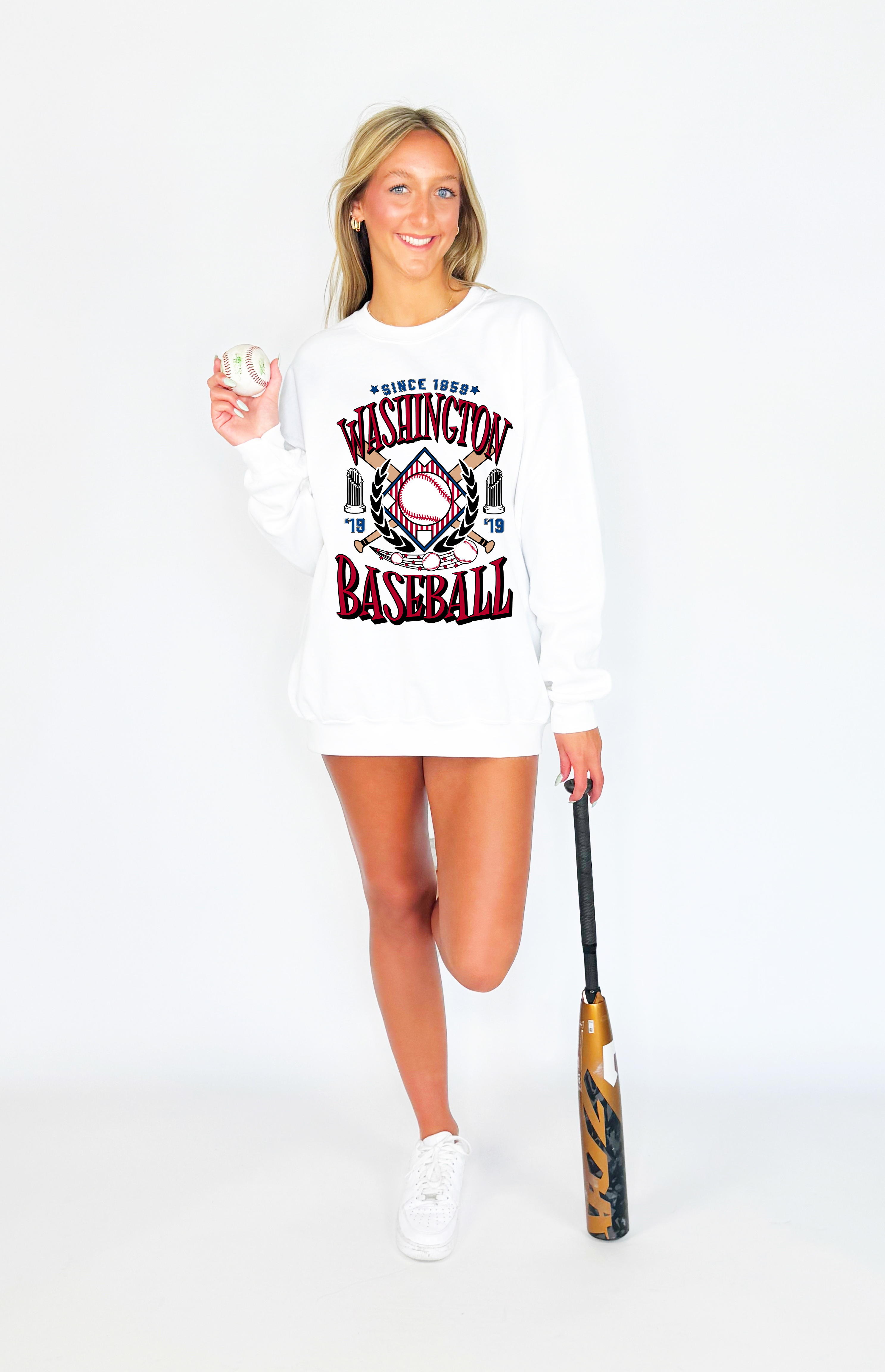 Washington Baseball Team Youth & Adult Sweatshirt