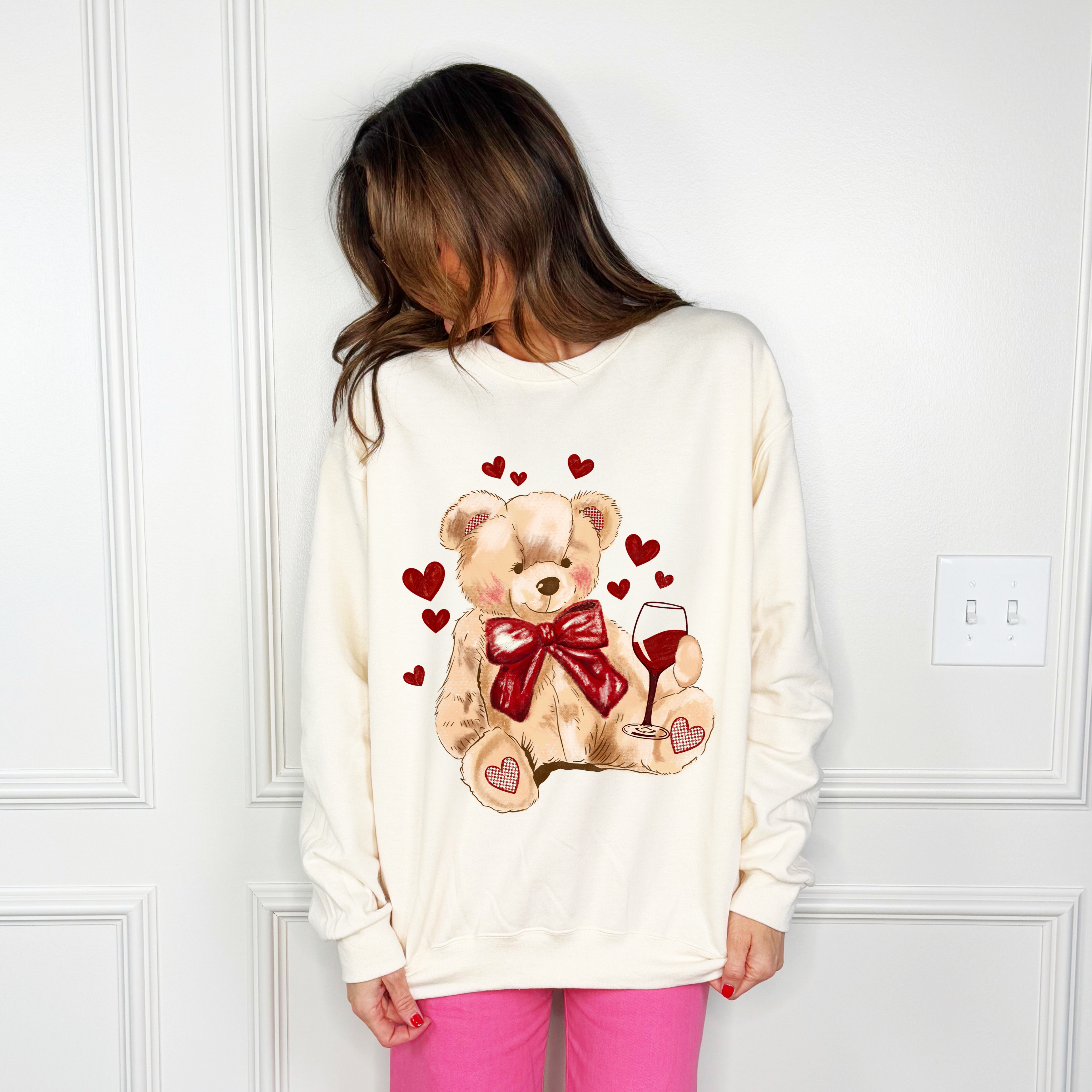 Wine Bear Sweatshirt