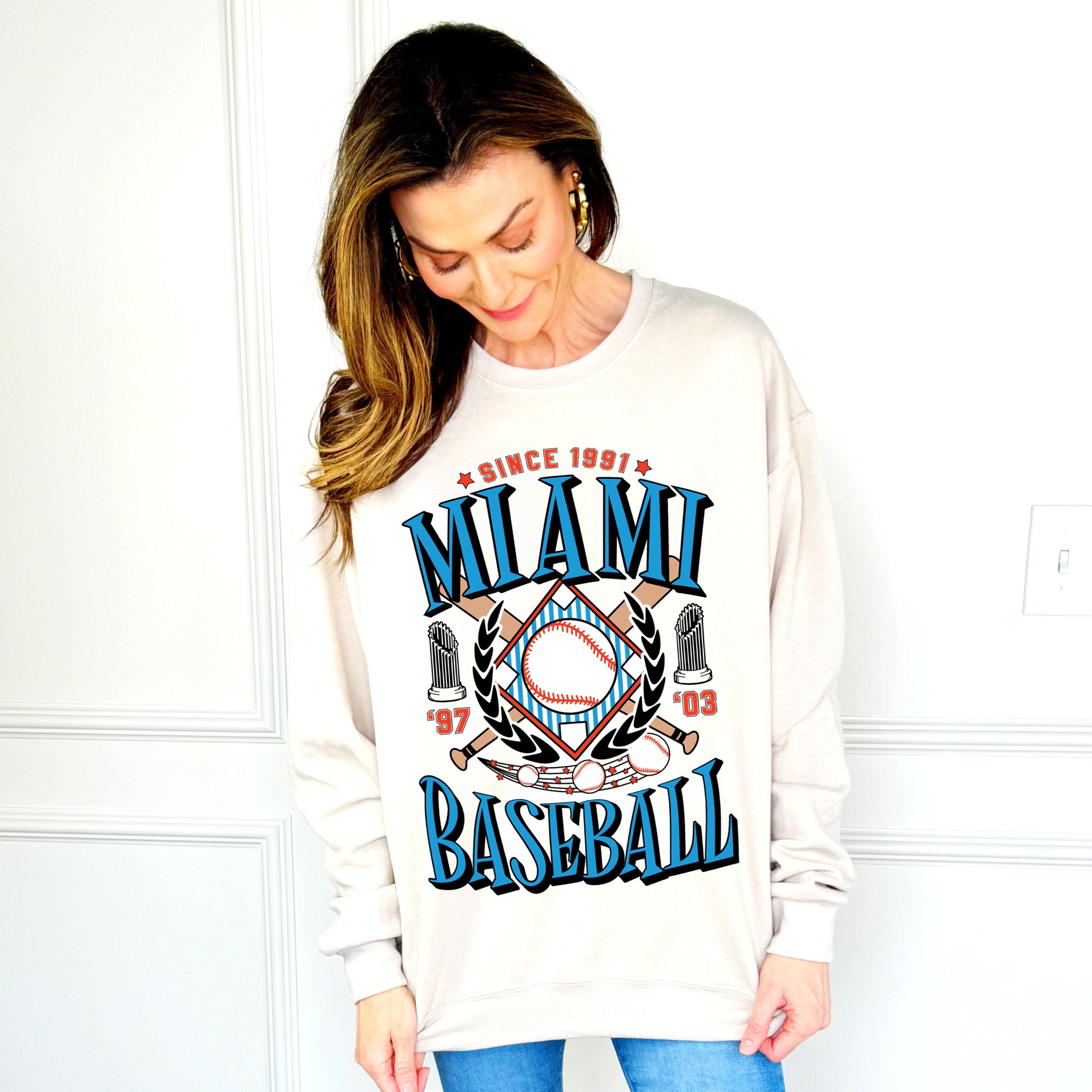 Miami Baseball Team Sweatshirt