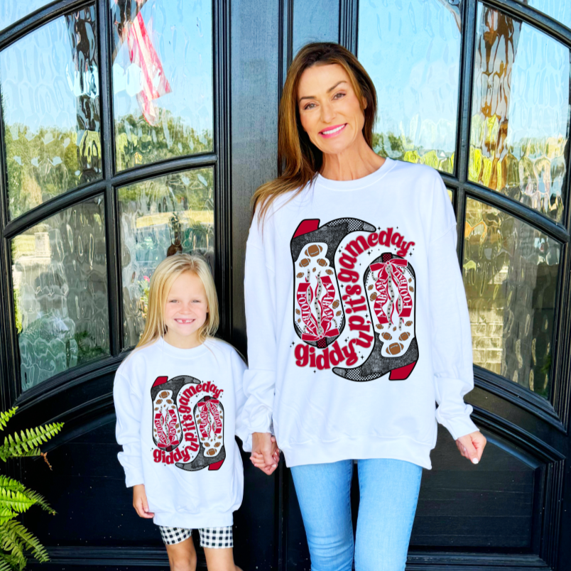 Alabama Boots Youth & Adult Sweatshirt