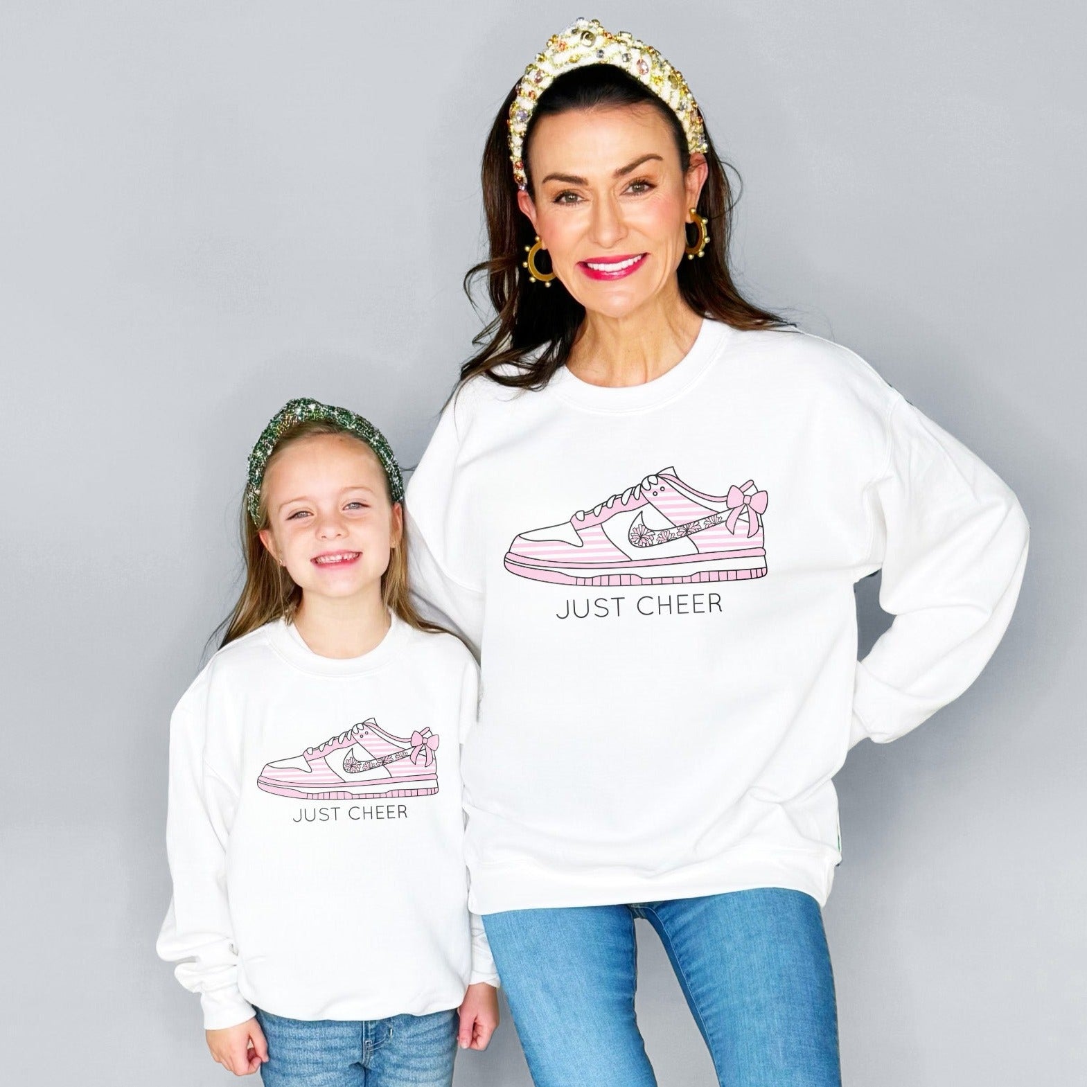 Just Cheer Youth and Adult Sweatshirt