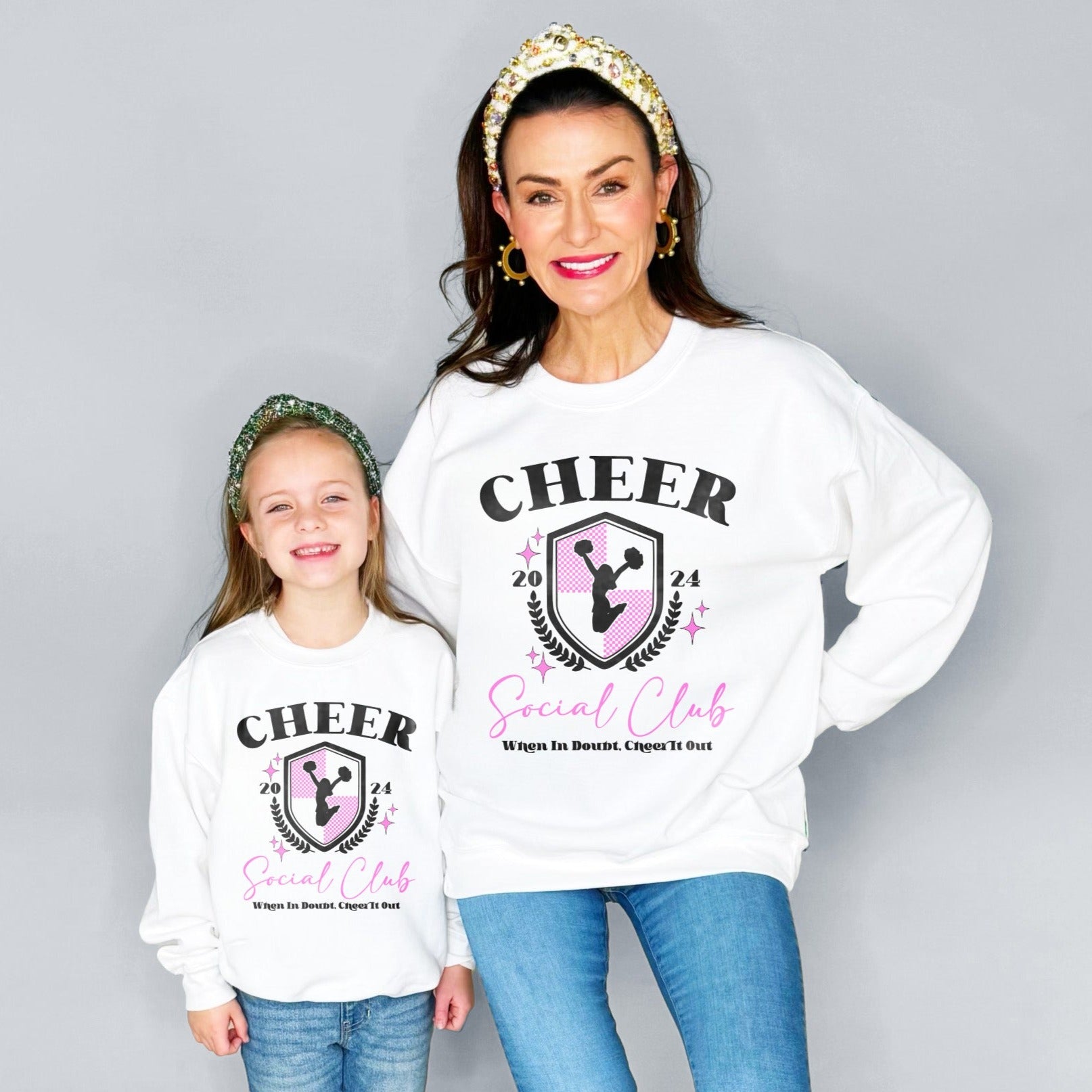 Cheer Social Club Youth and Adult Sweatshirt