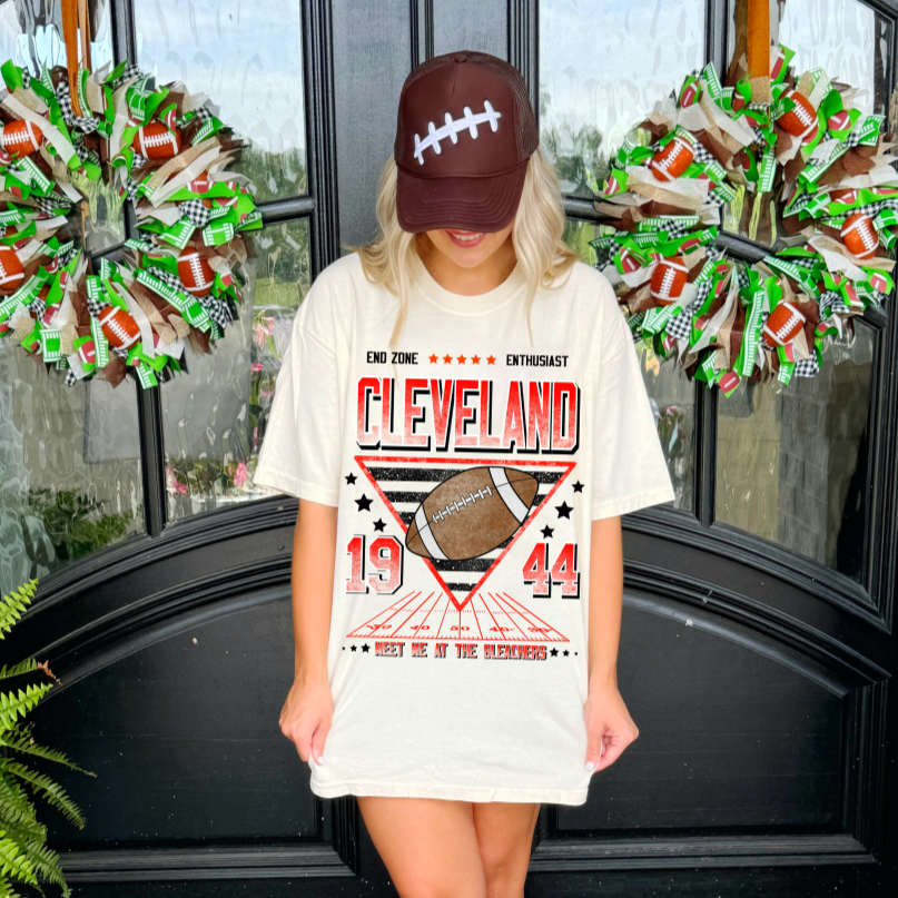 Cleveland Endzone Enthusiast Youth & Adult Tee