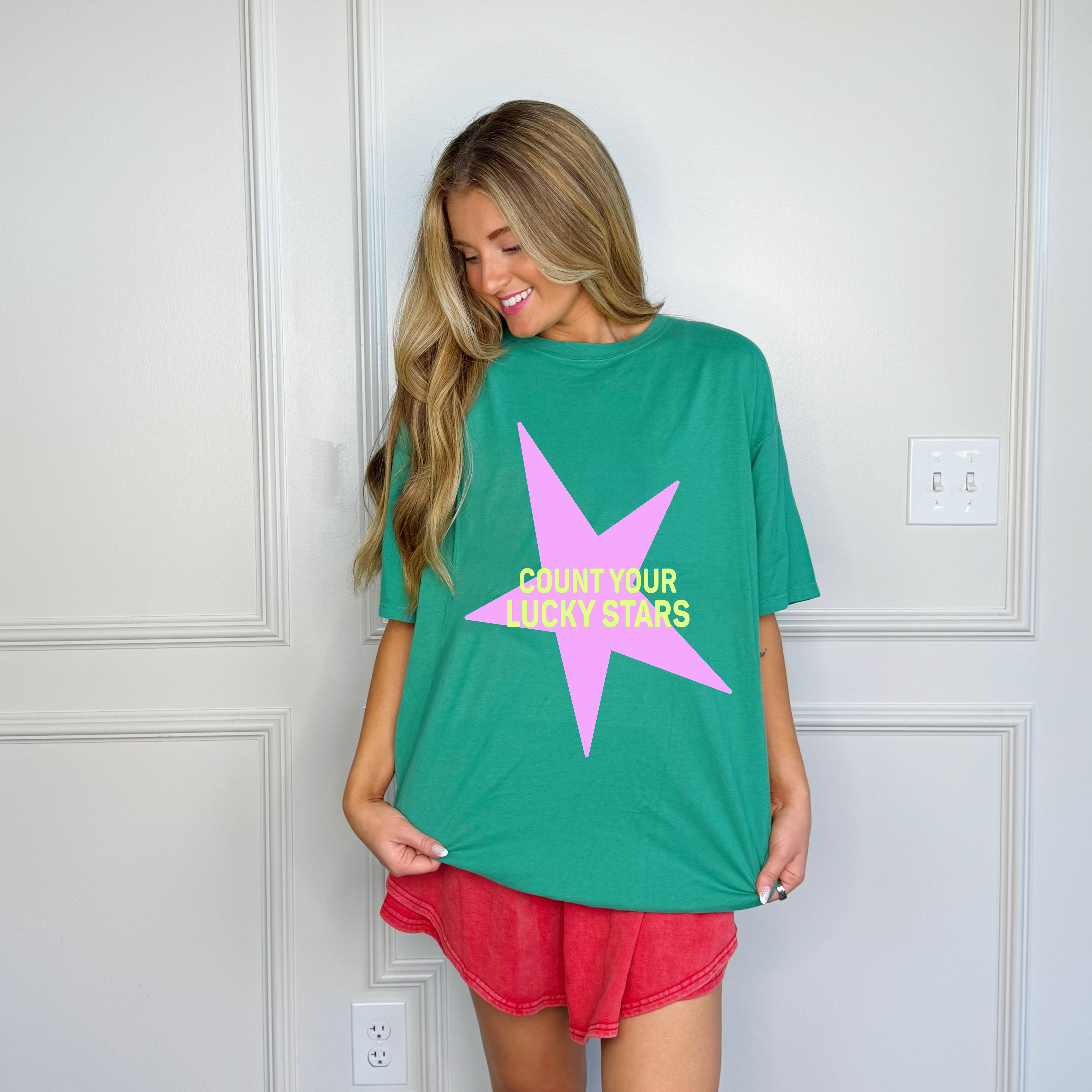 St. Pat's Count Your Lucky Stars Youth & Adult tee