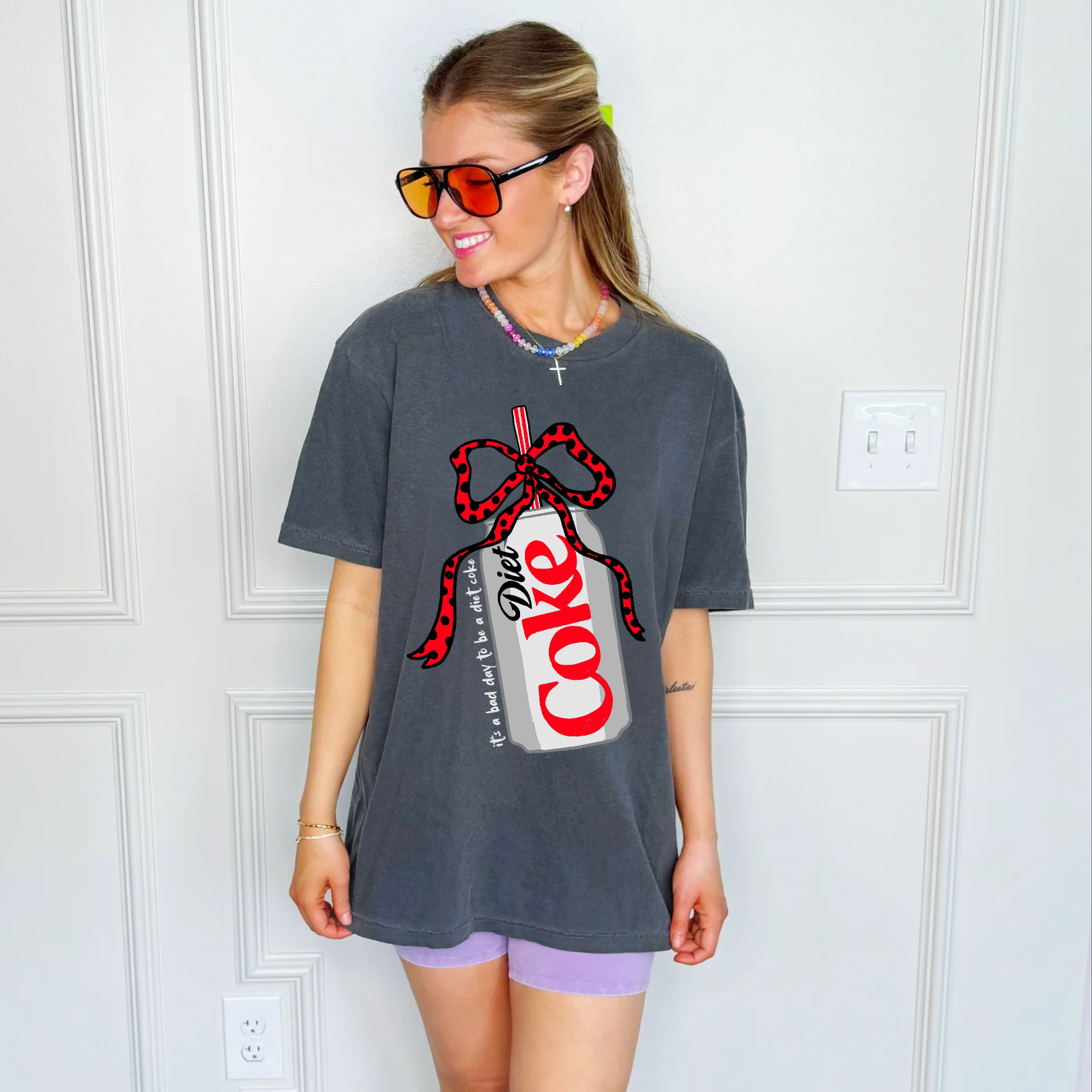 It's A Bad Day for a Diet Coke Crop & Tee
