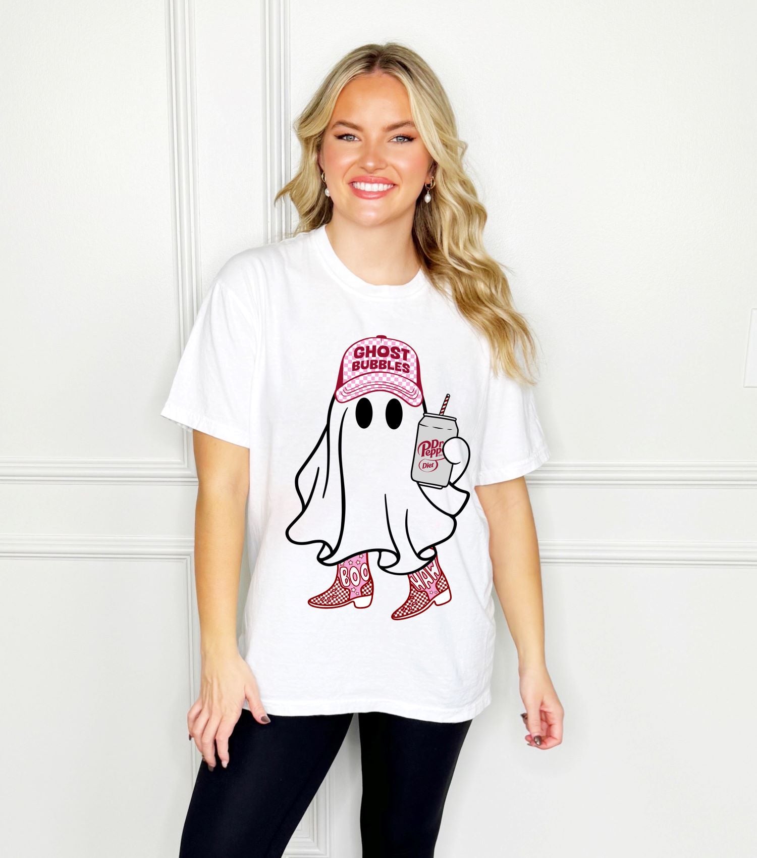 Diet Dr. Pepper Ghost Tee