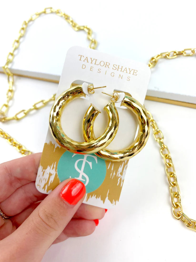 Everyday Gold Hoops