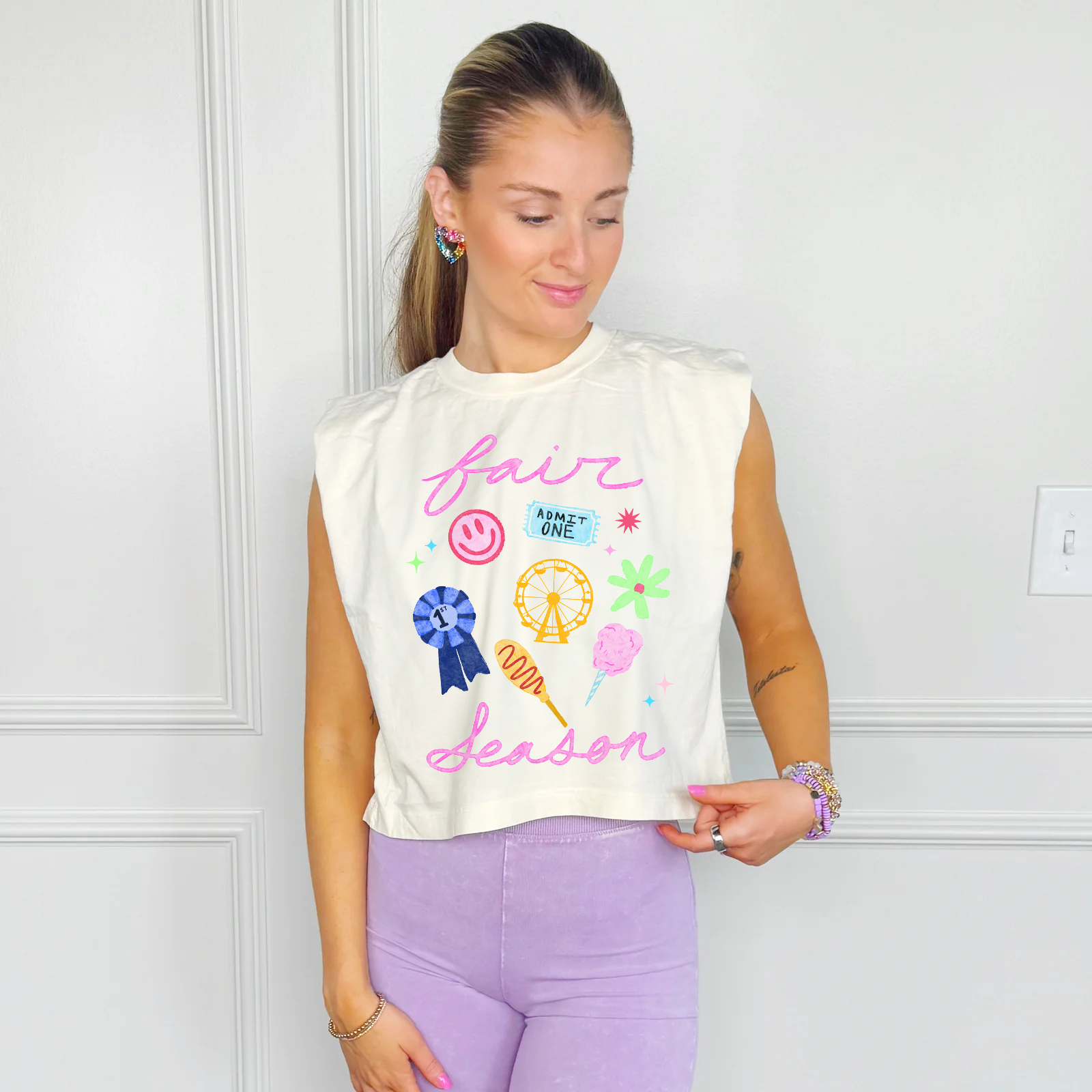 Fair Season Muscle Tee