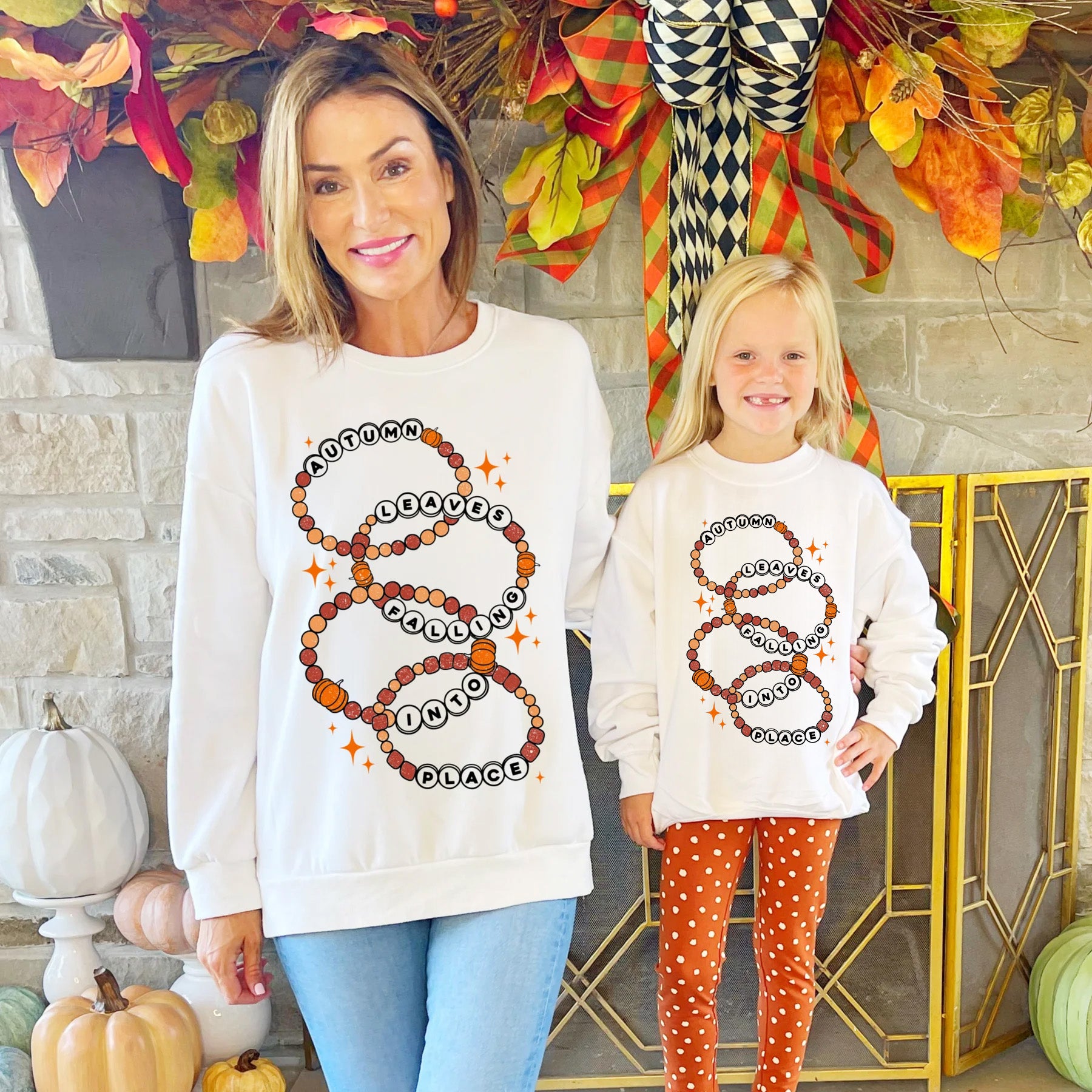 Fall Taylor Bracelets Youth & Adult Sweatshirt