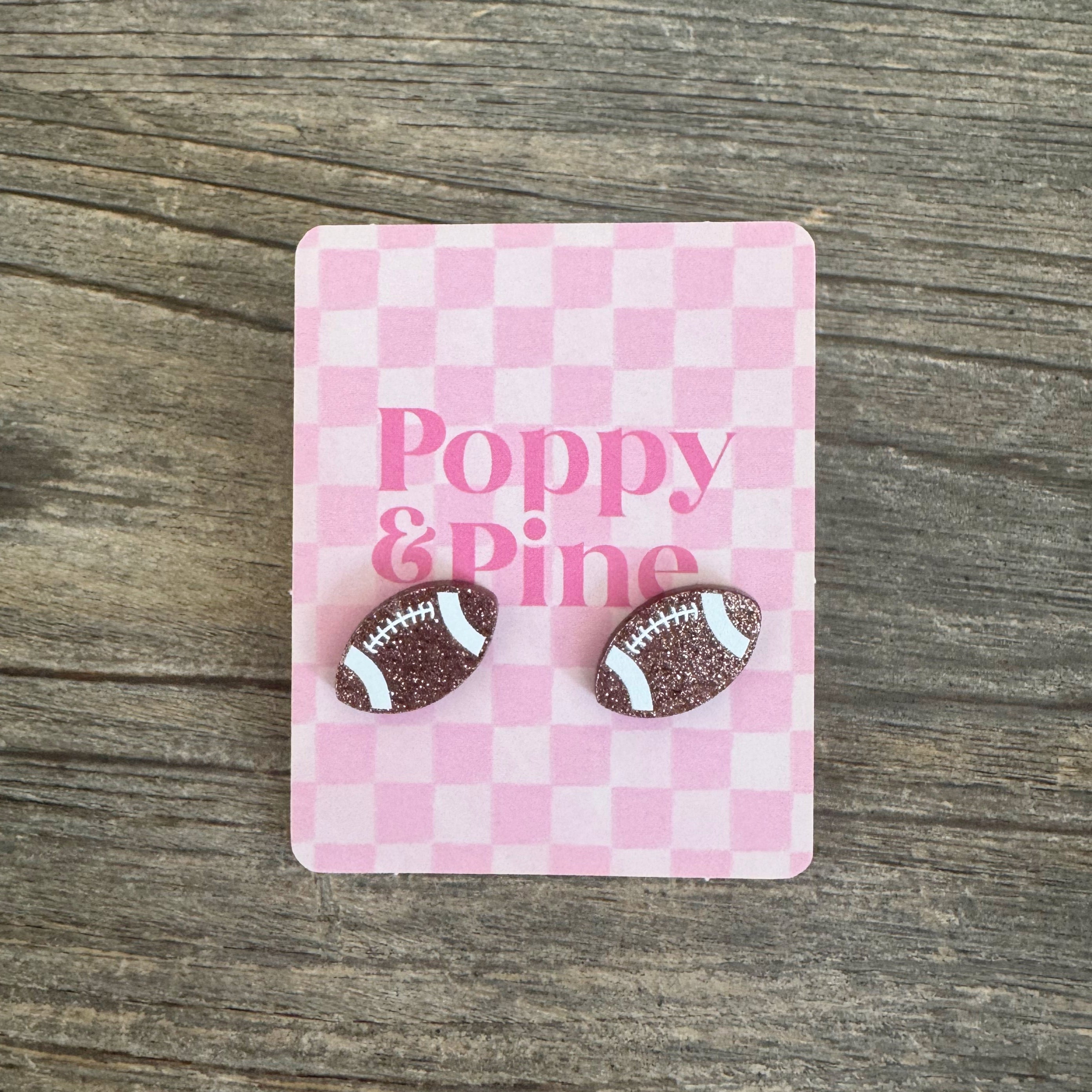 Football Earrings