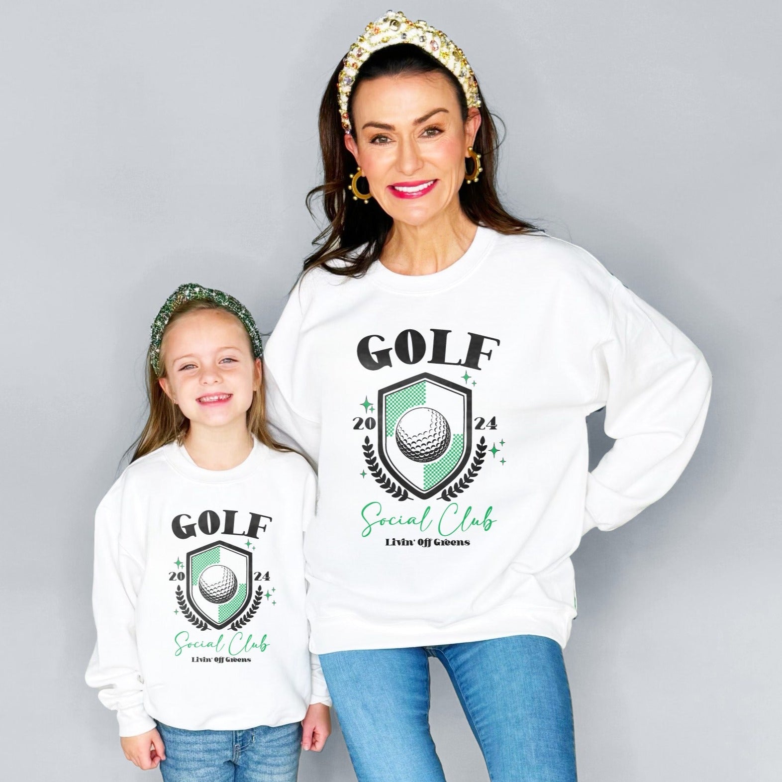 Golf Social Club Youth and Adult Sweatshirt