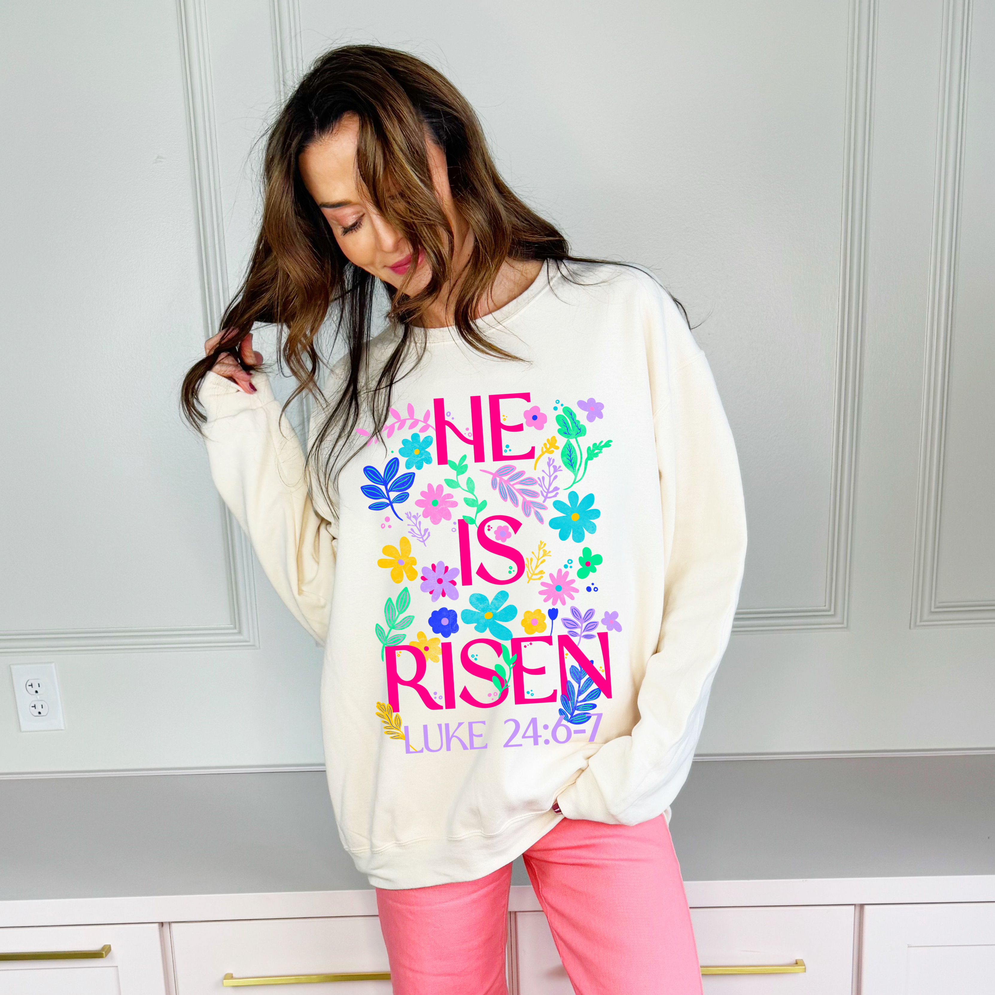 He Is Risen Youth & Adult Sweatshirt