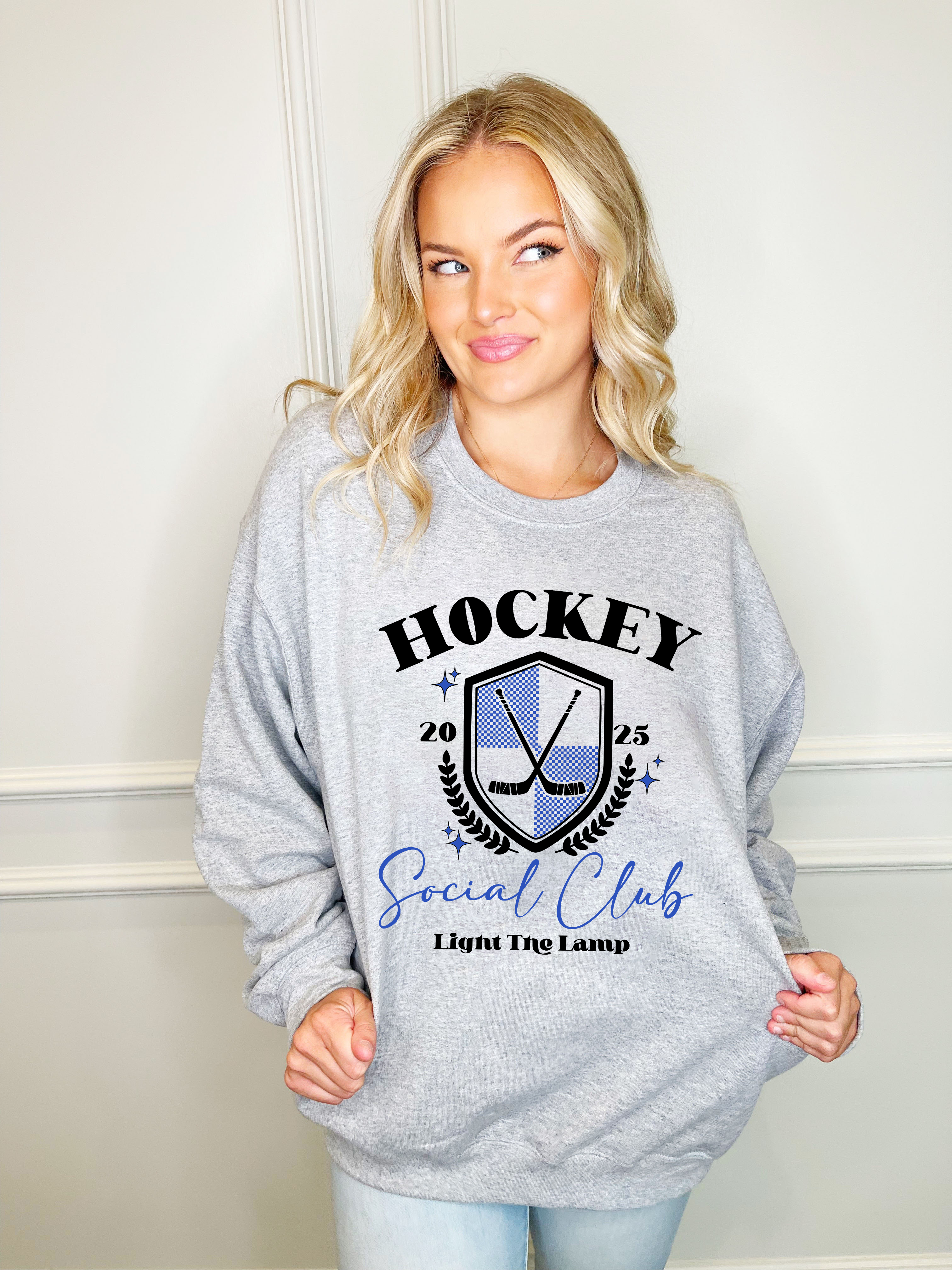 Hockey Social Club Youth and Adult Sweatshirt