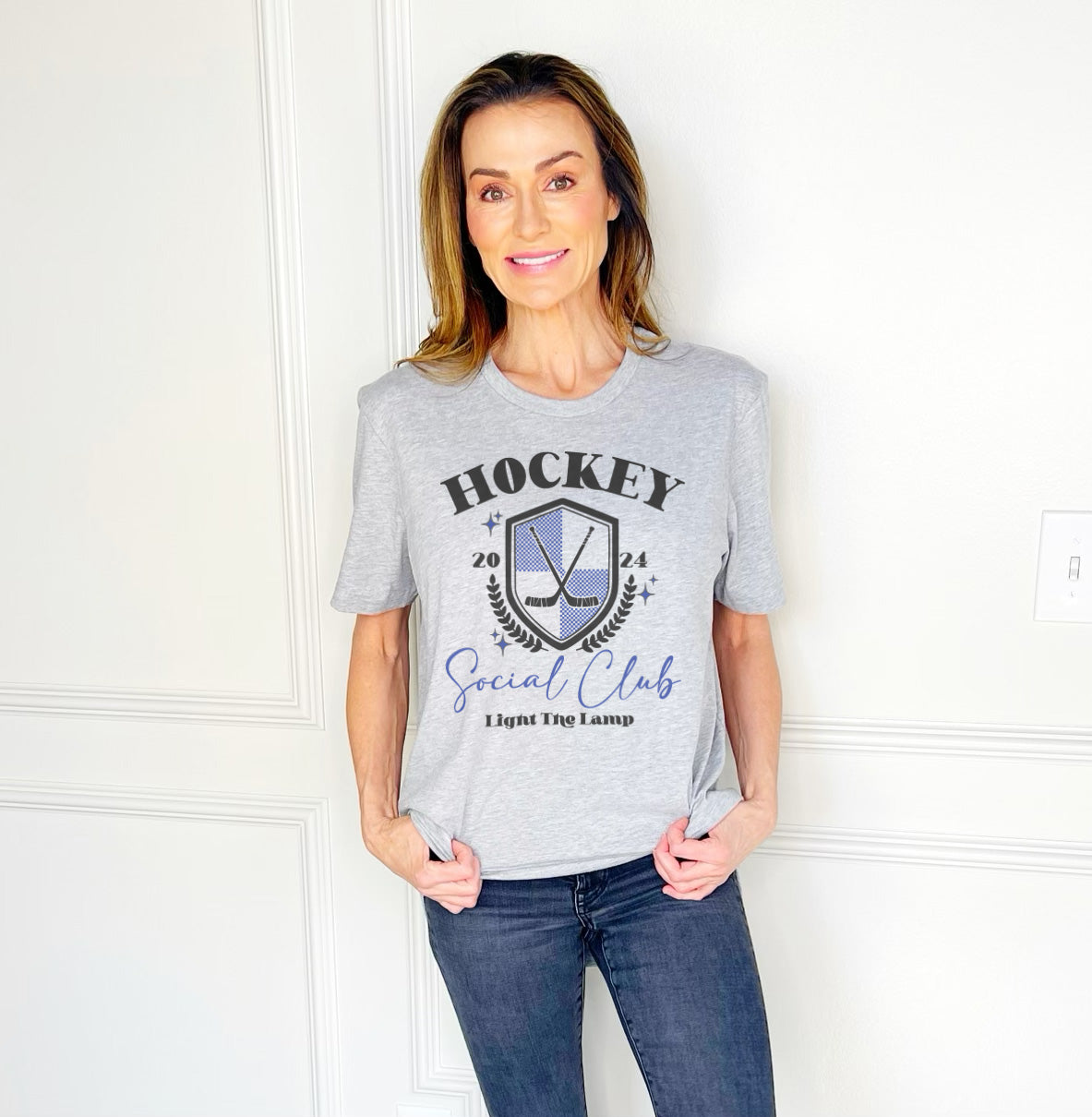 Hockey Social Club Youth and Adult Tee
