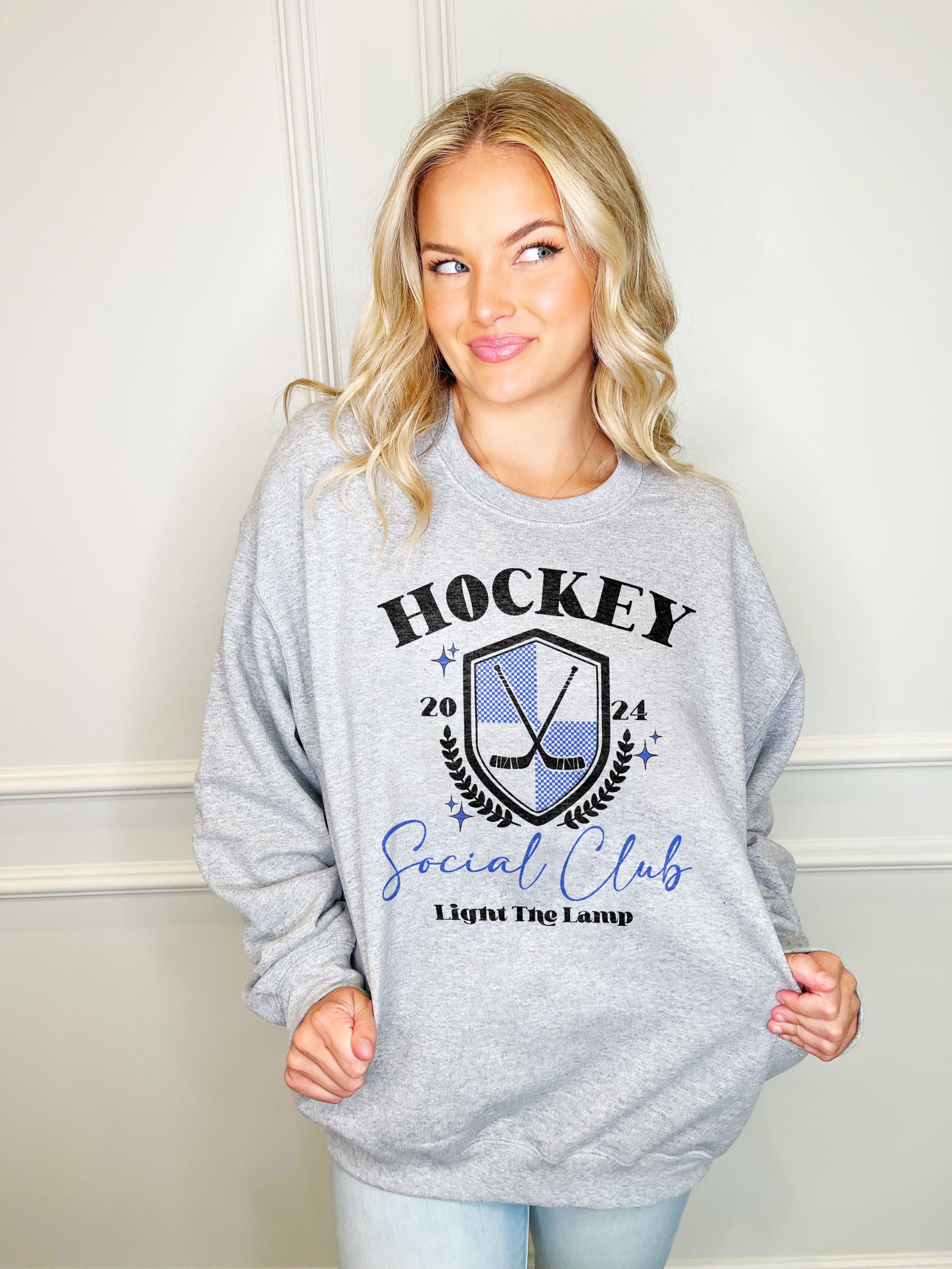 Hockey Social Club Youth and Adult Sweatshirt