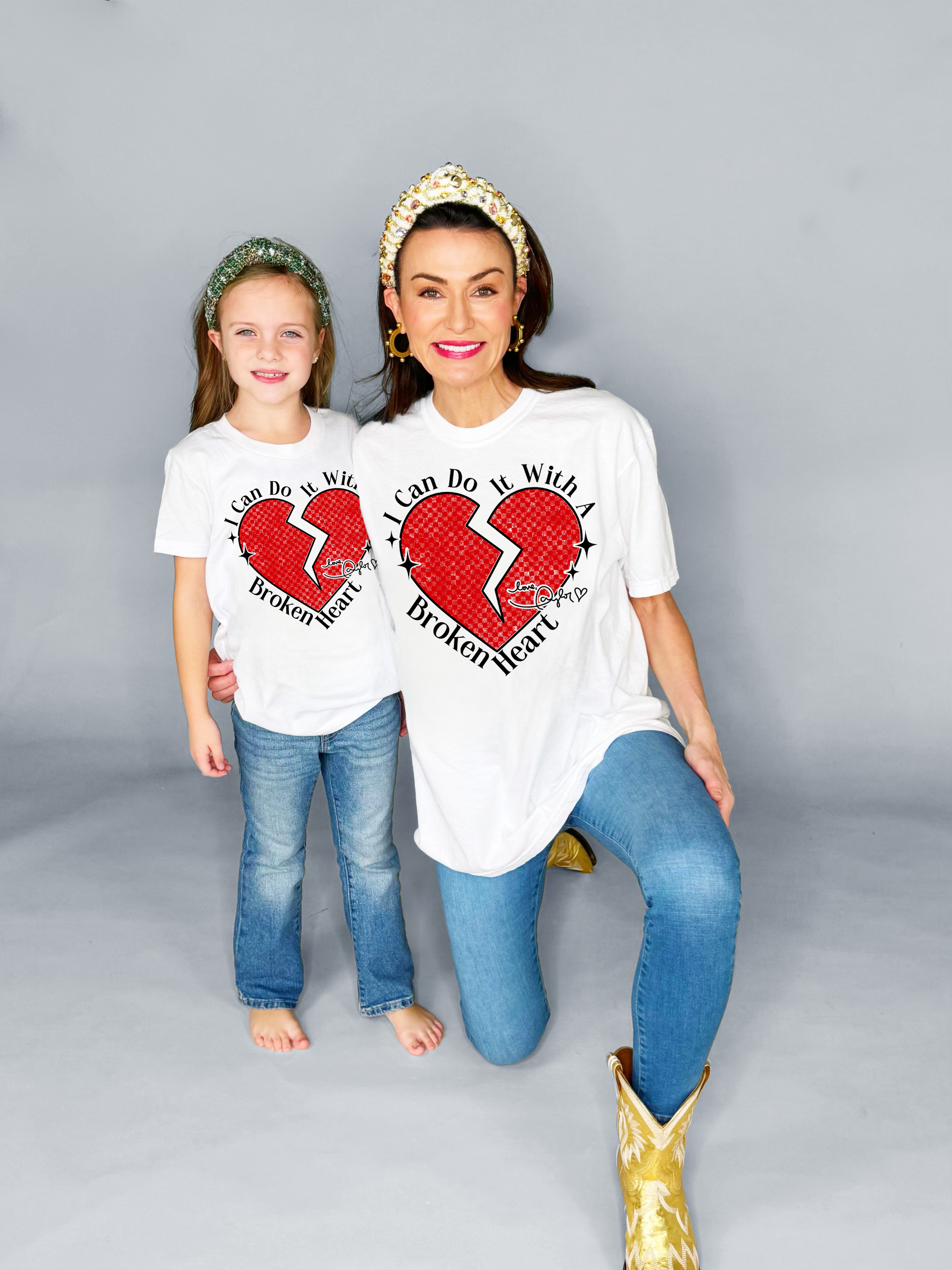 I Can Do It With a Broken Heart Youth & Adult Tee