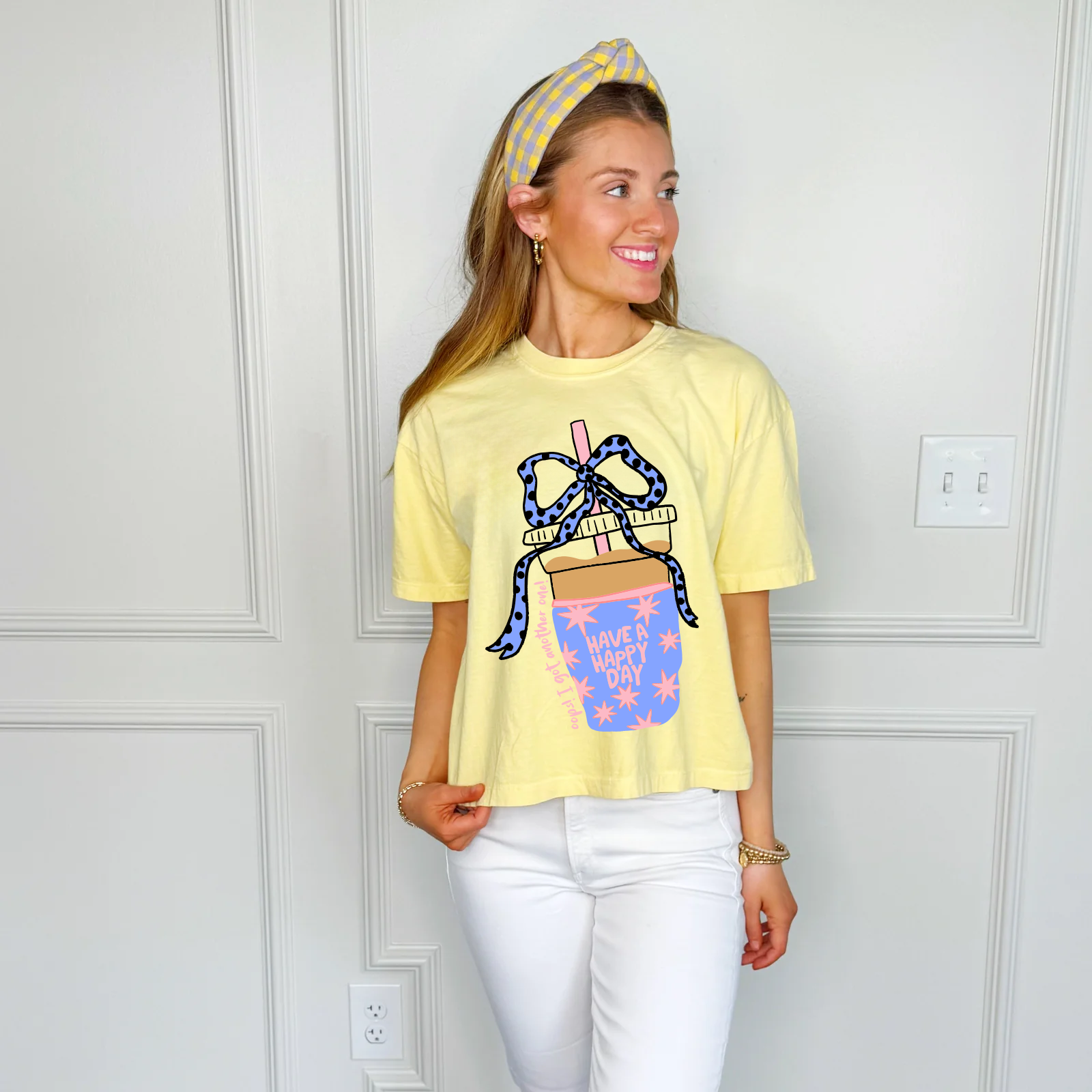 Oops! I got another one! Iced Coffee Crop & Tee