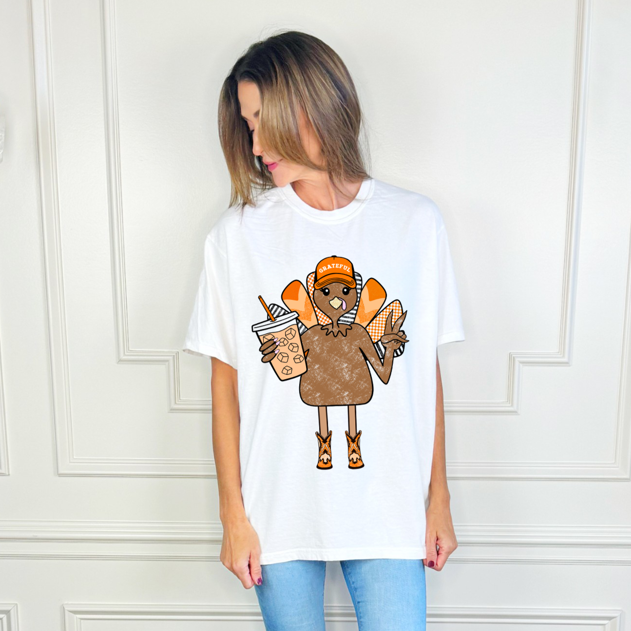 Iced Coffee Turkey Tee