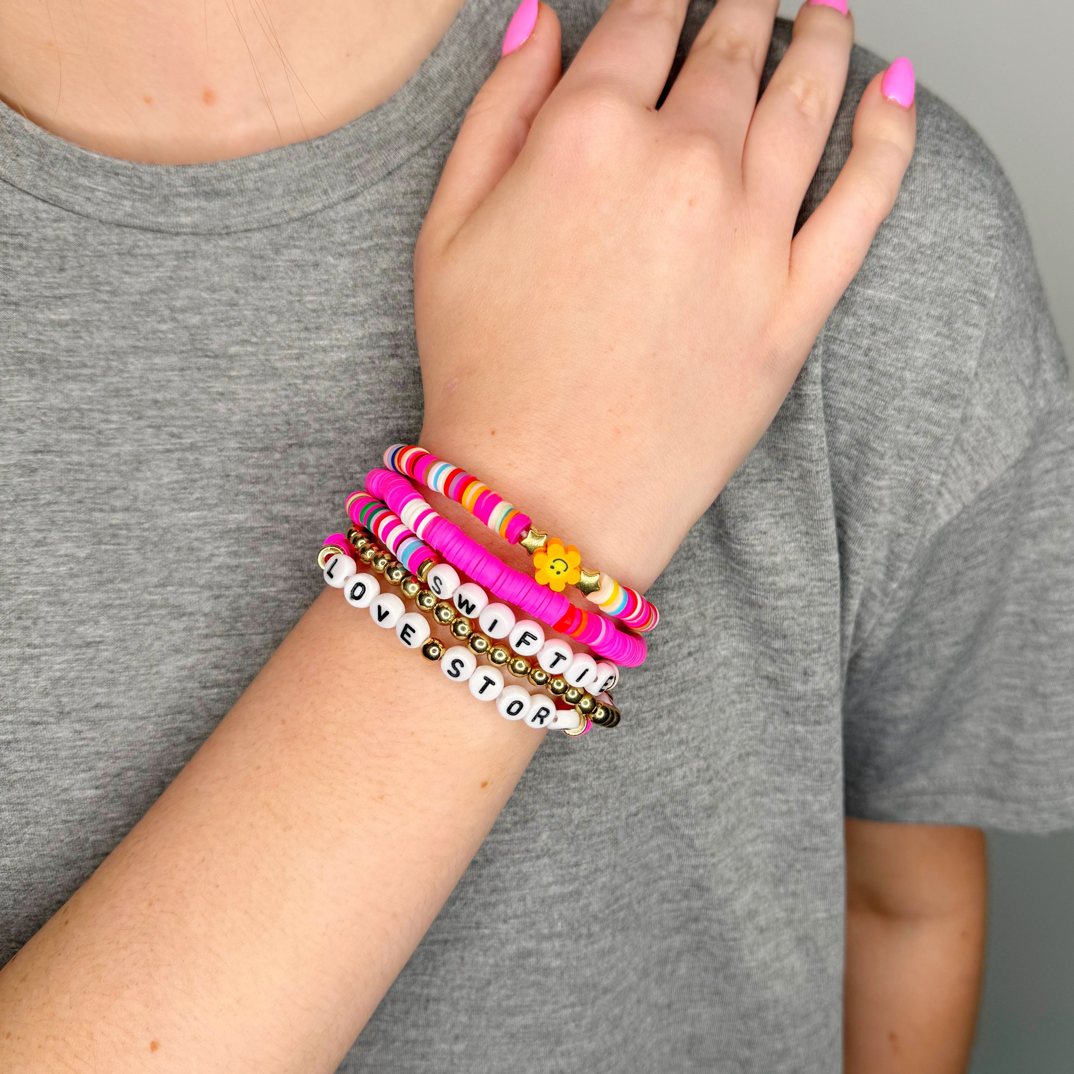 Pink Love Story Bracelets