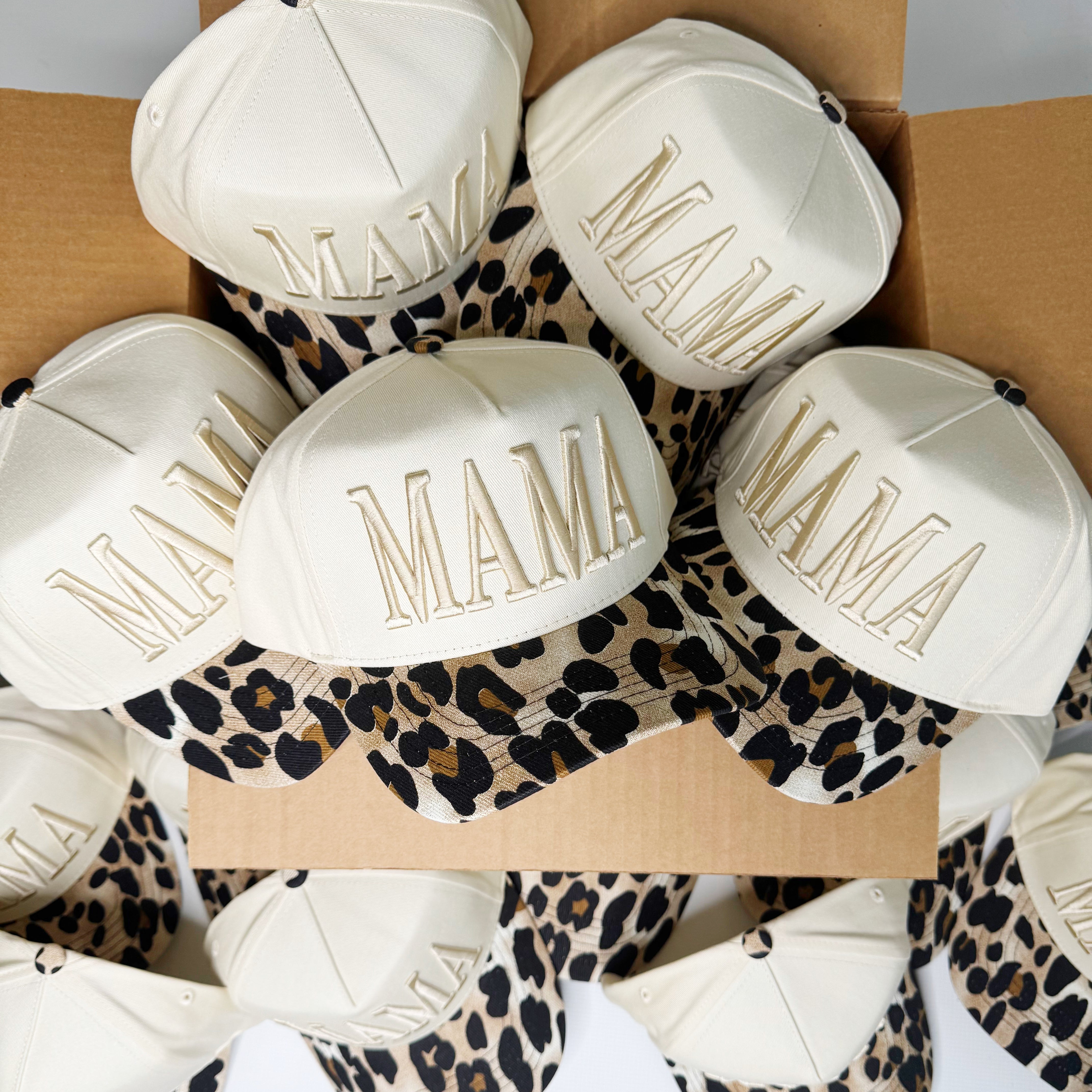 Leopard MAMA Hat