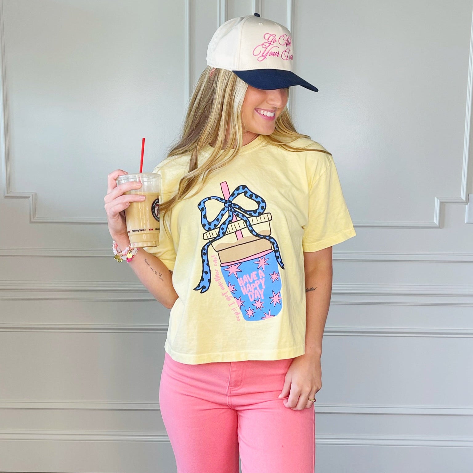 Oops! I got another one! Iced Coffee Crop & Tee