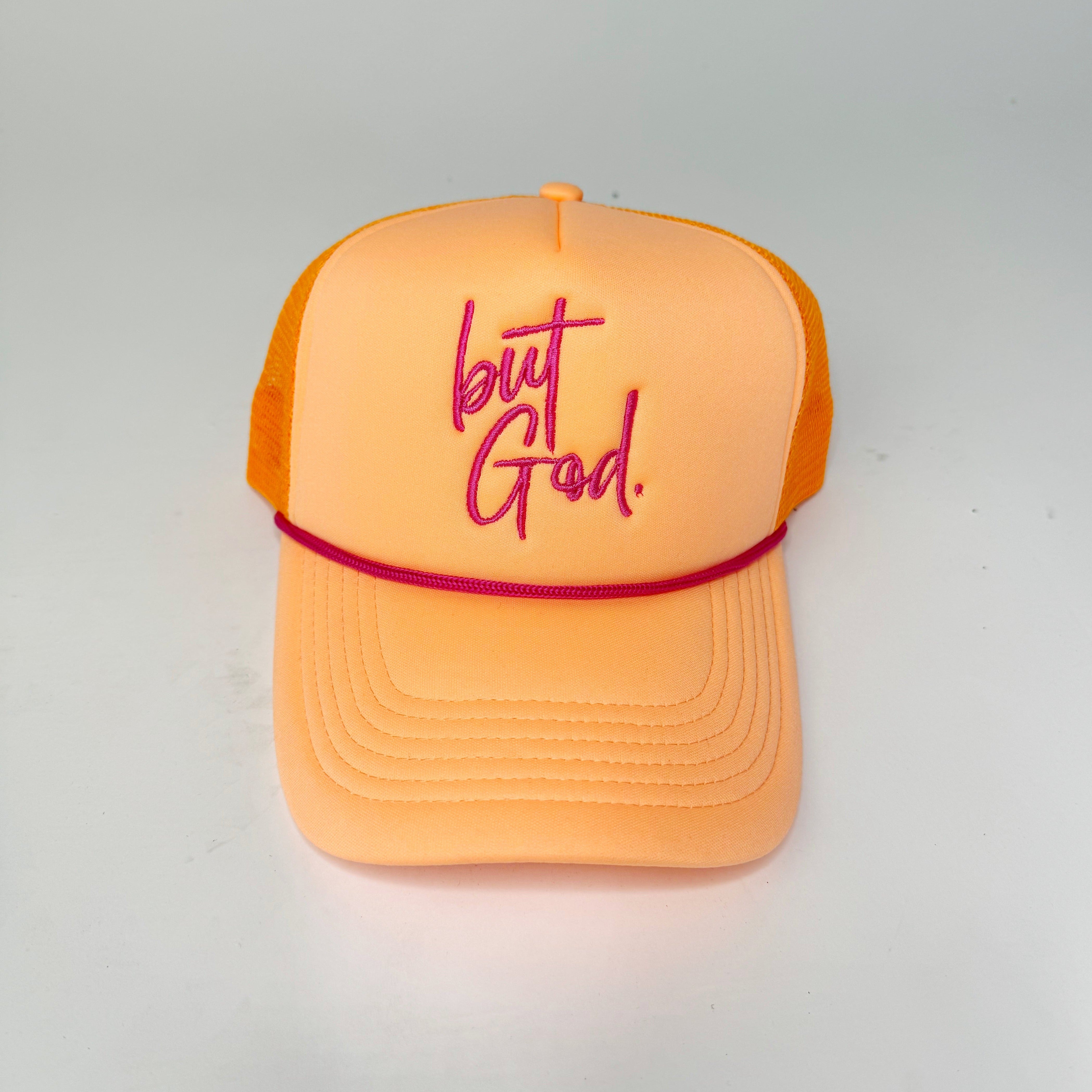 But God. Trucker Hat