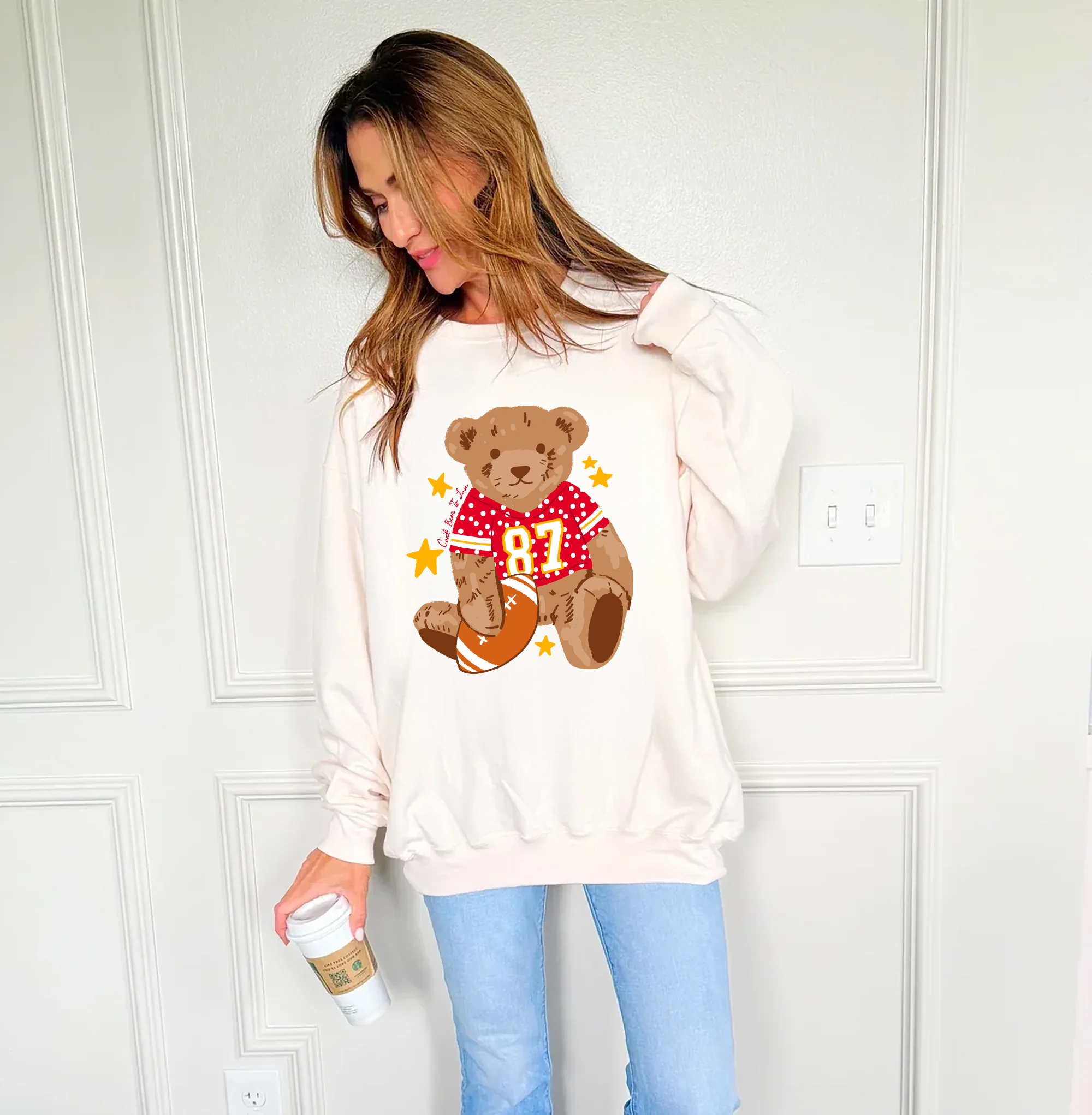Teddy 87 Football Sweatshirt
