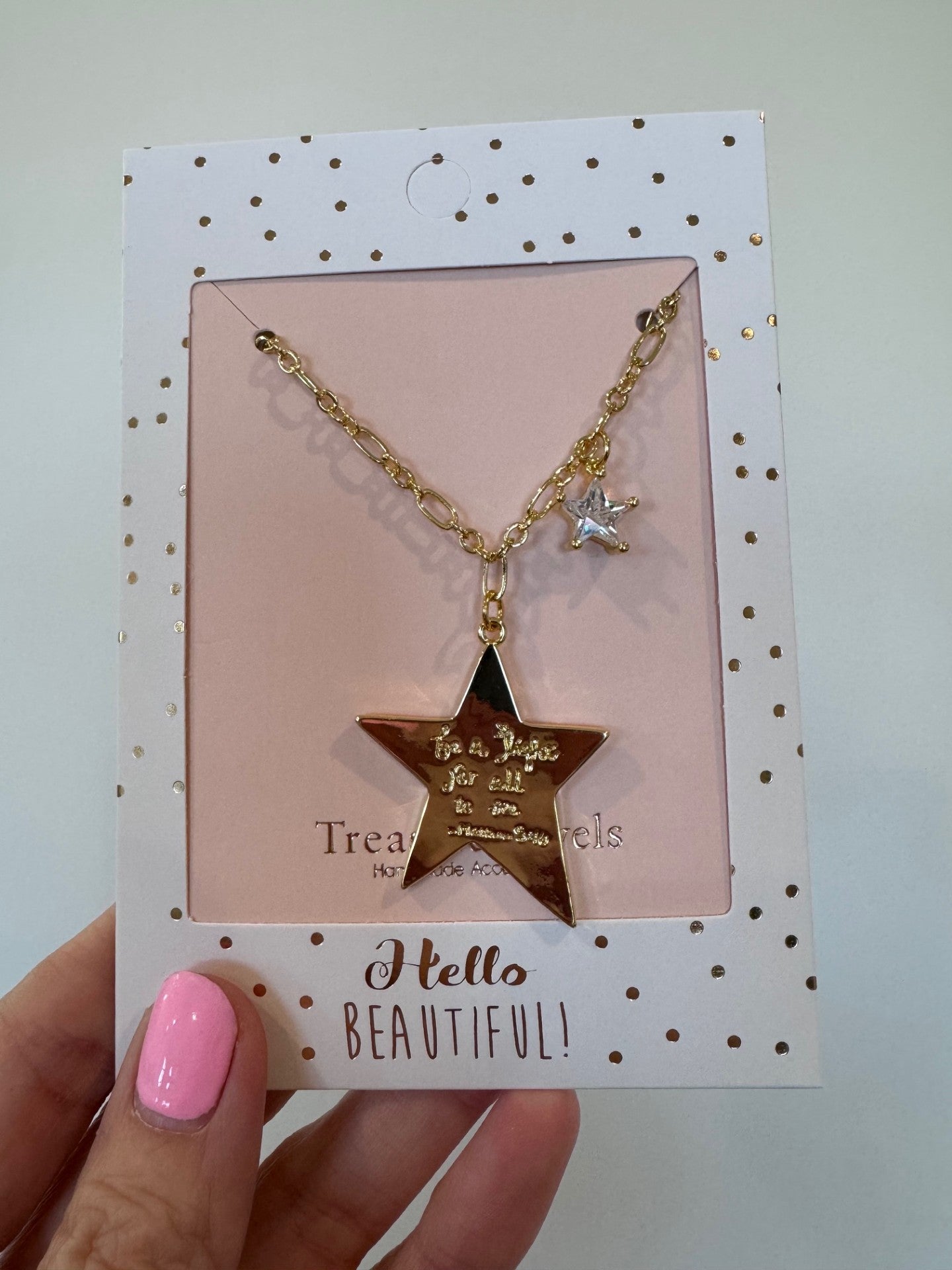 Be a Light Star Necklace