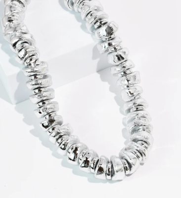 Liquid Silver Necklace