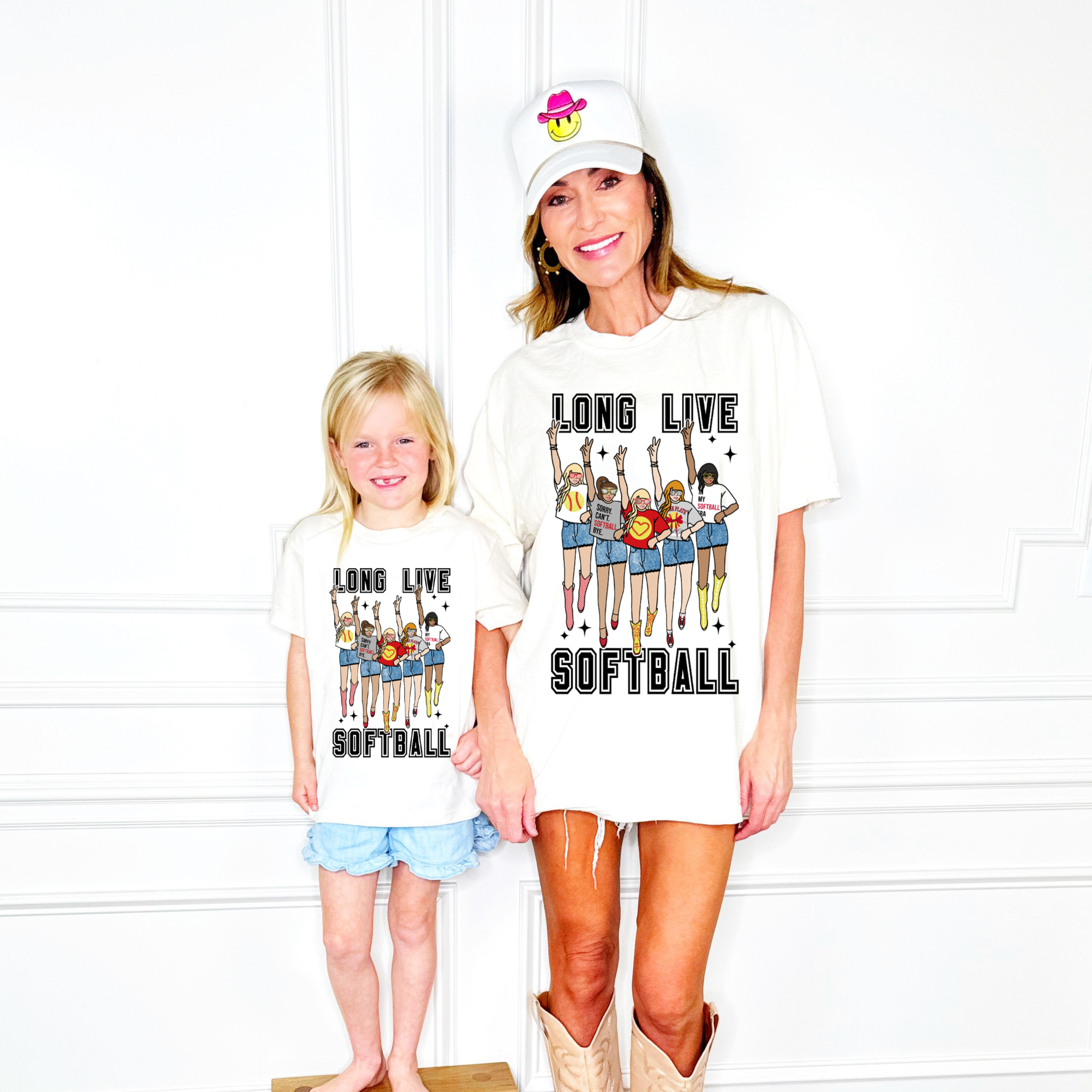 Long Live Softball Youth and Adult tee