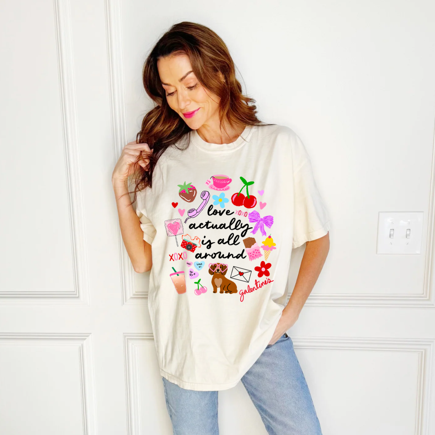 Love Actually Is All Around Youth & Adult Tee